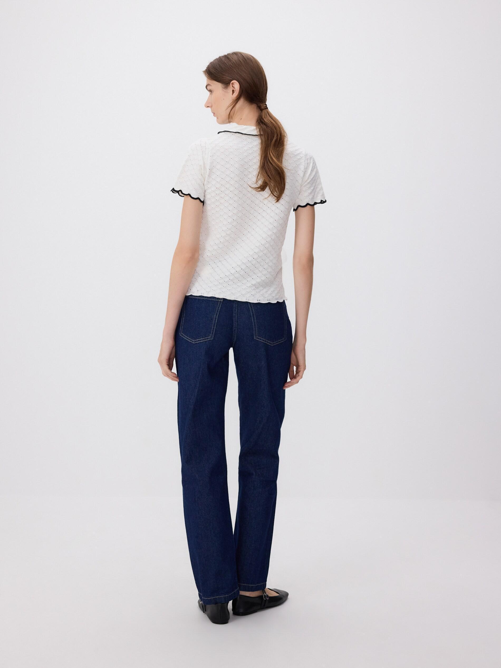 Beige Blouse, Ivory, large image number 3