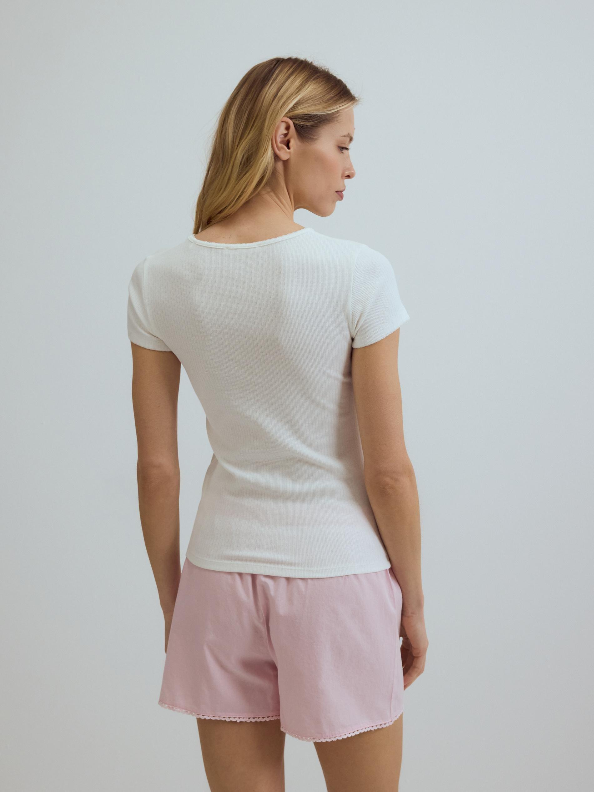 Beige Top, Beige, large image number 3