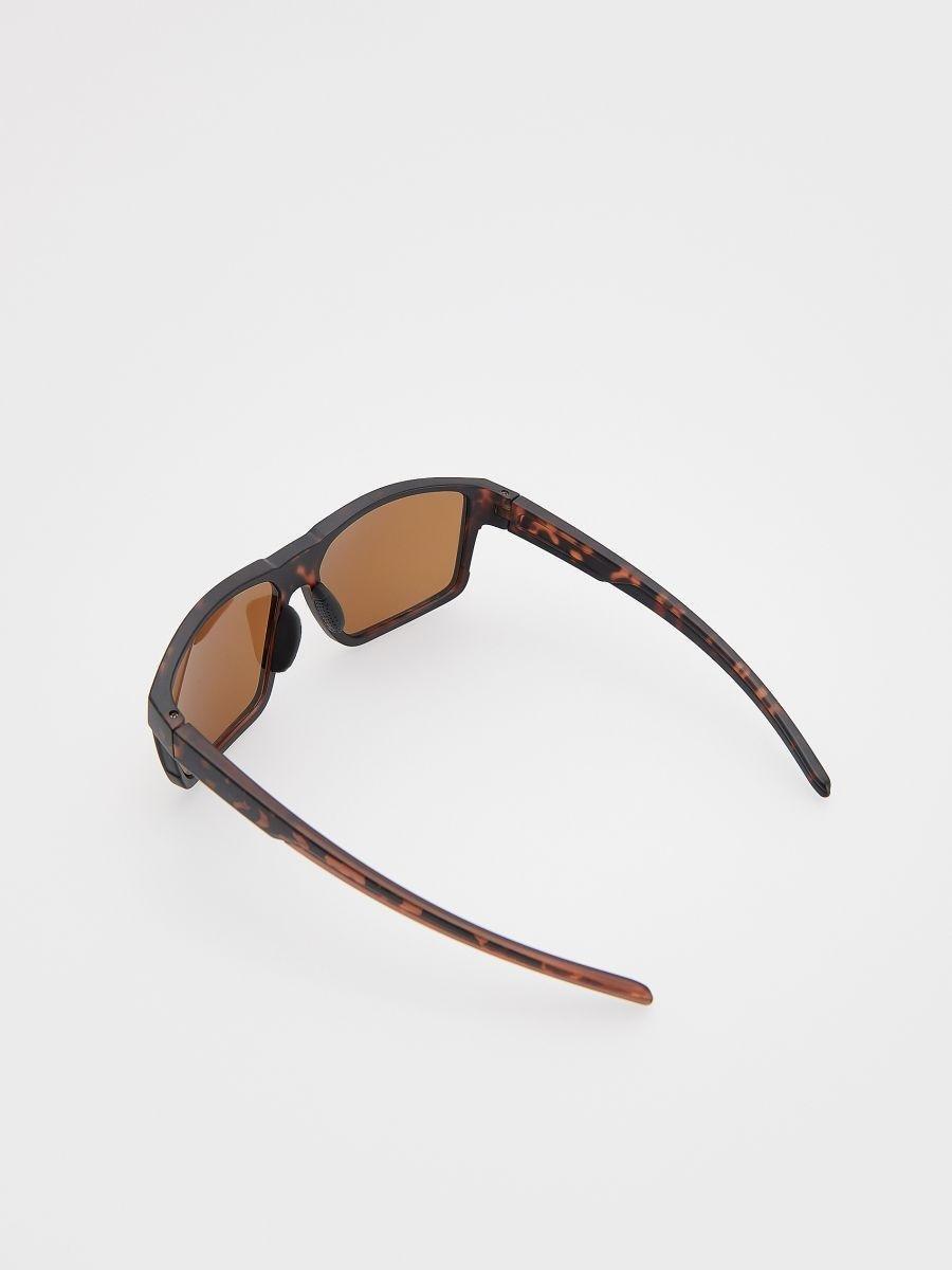 Brown Carbonate Sunglasses, Brown, large image number 1
