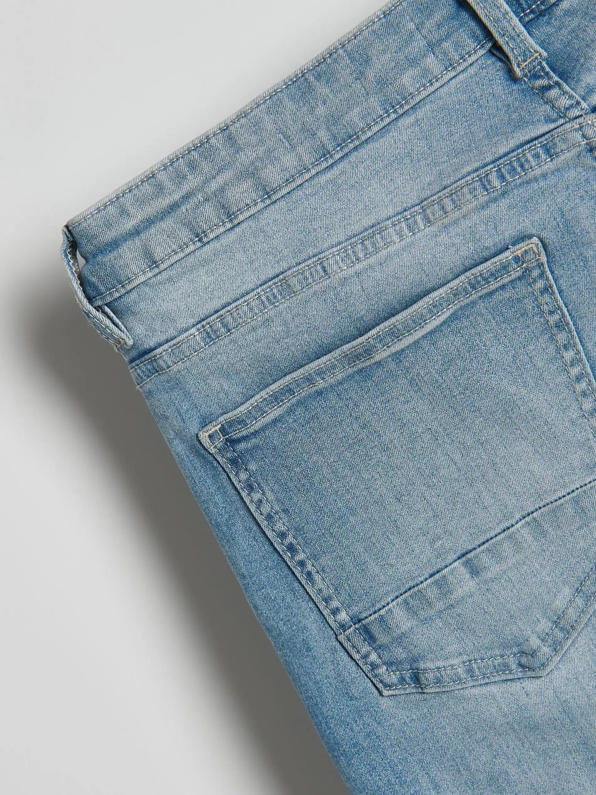 Blue Slim-Fit Jeans In Carrot Fit, , large image number 7
