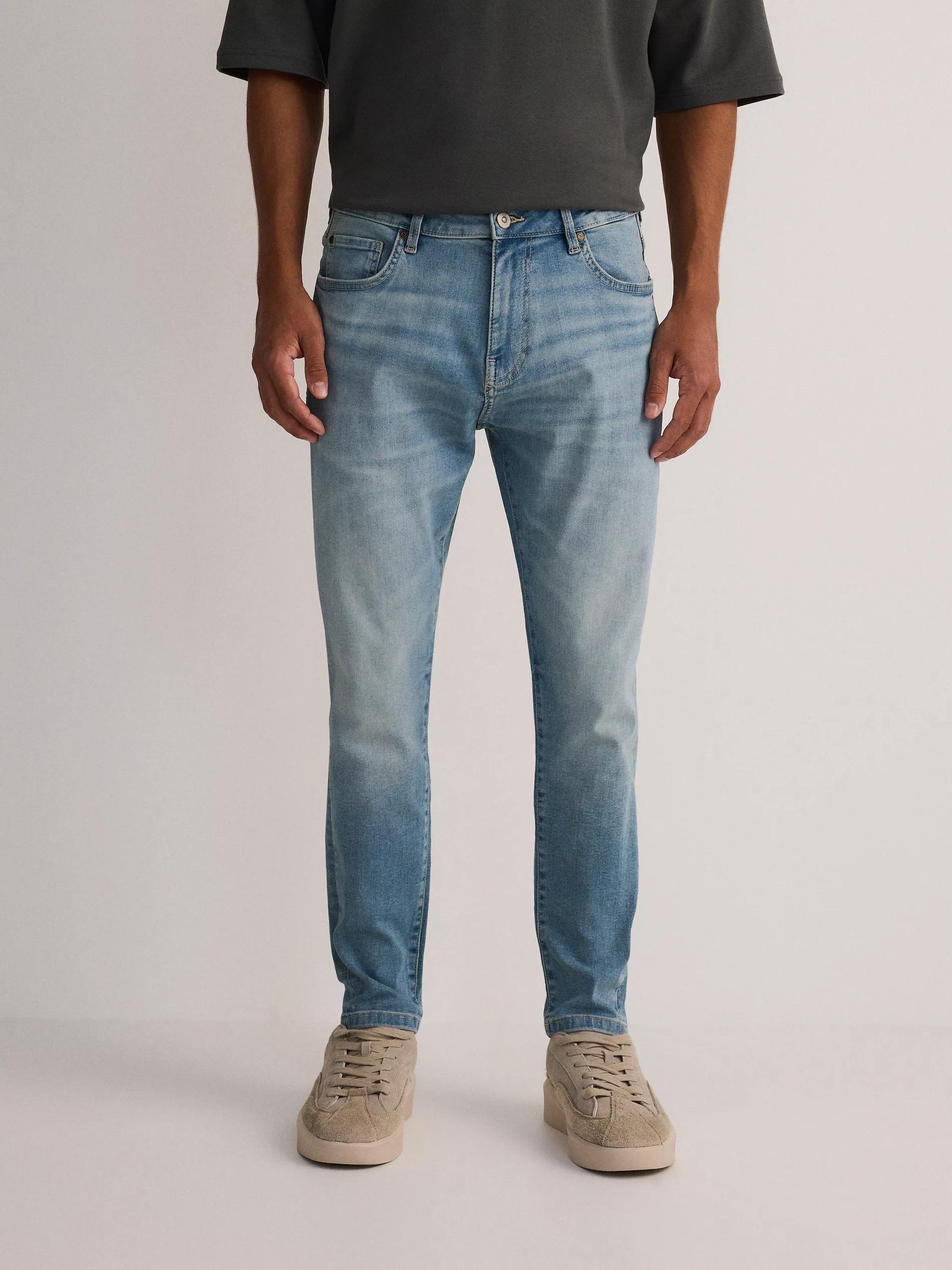 Blue Slim-Fit Jeans In Carrot Fit, , large image number 2