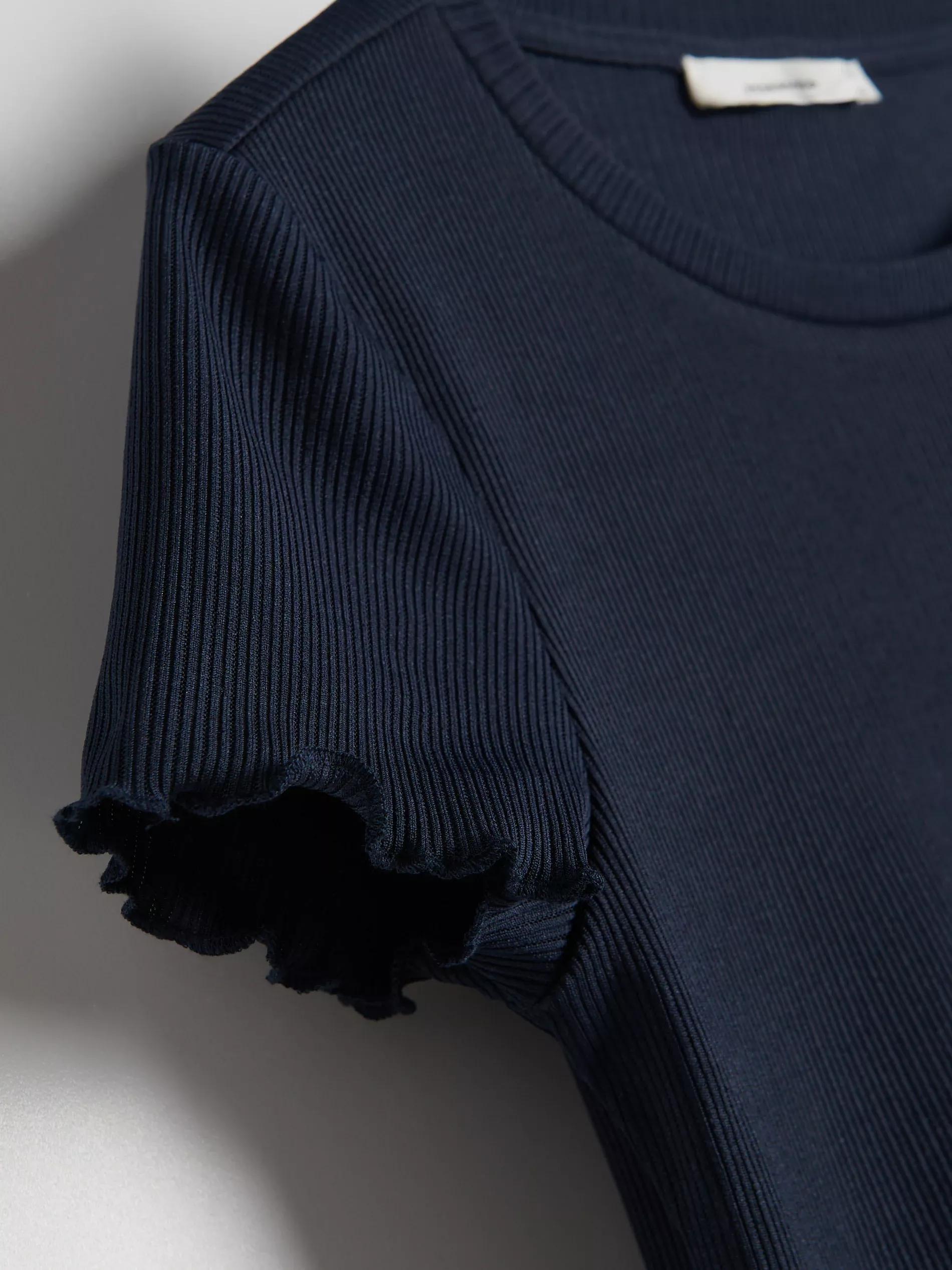 Grey Round Neck T-Shirt, , large image number 4