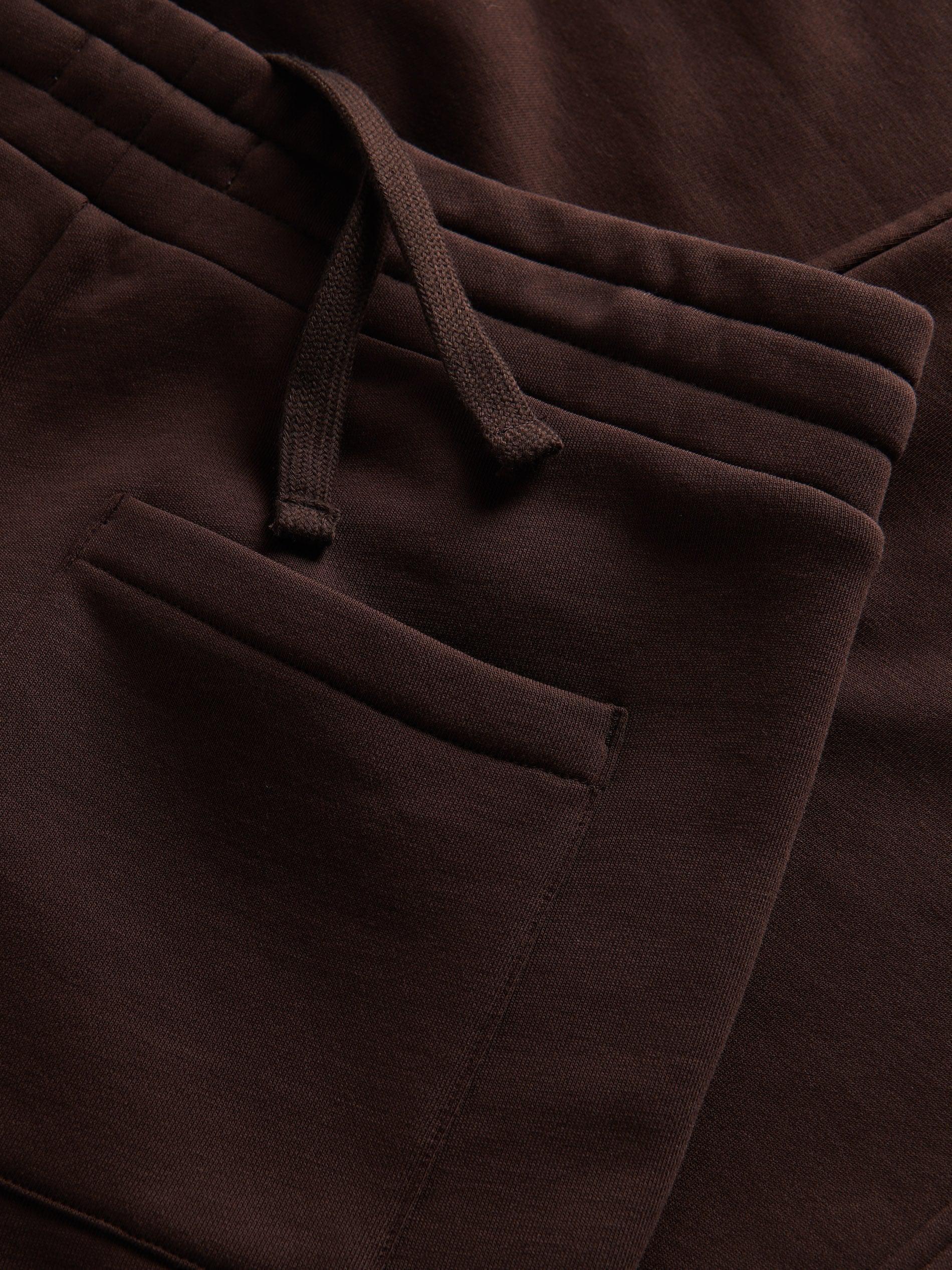 Brown Regular Fit Tracksuit Bottoms, , large image number 6