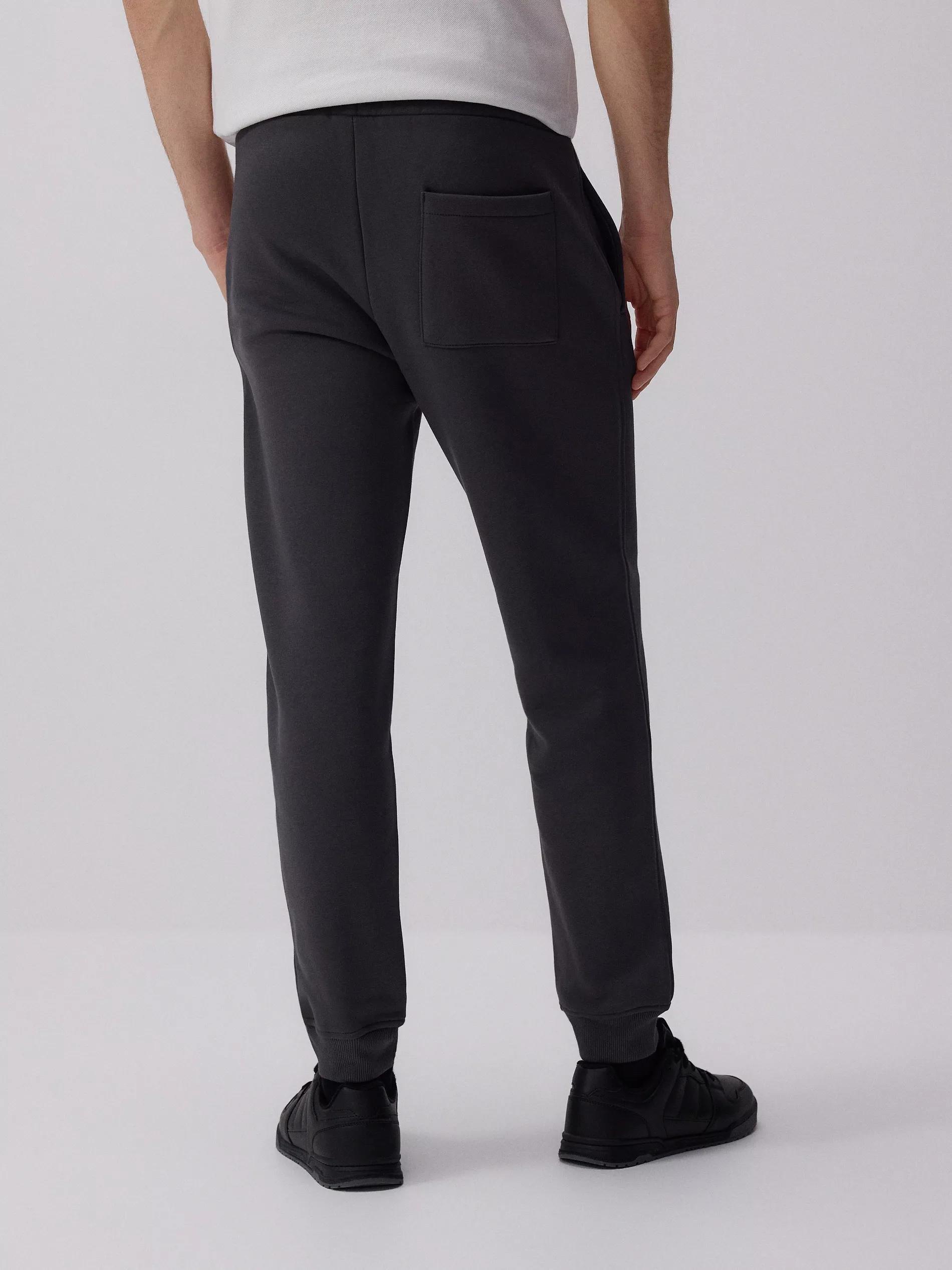 Grey Regular Fit Tracksuit Bottoms, , large image number 7