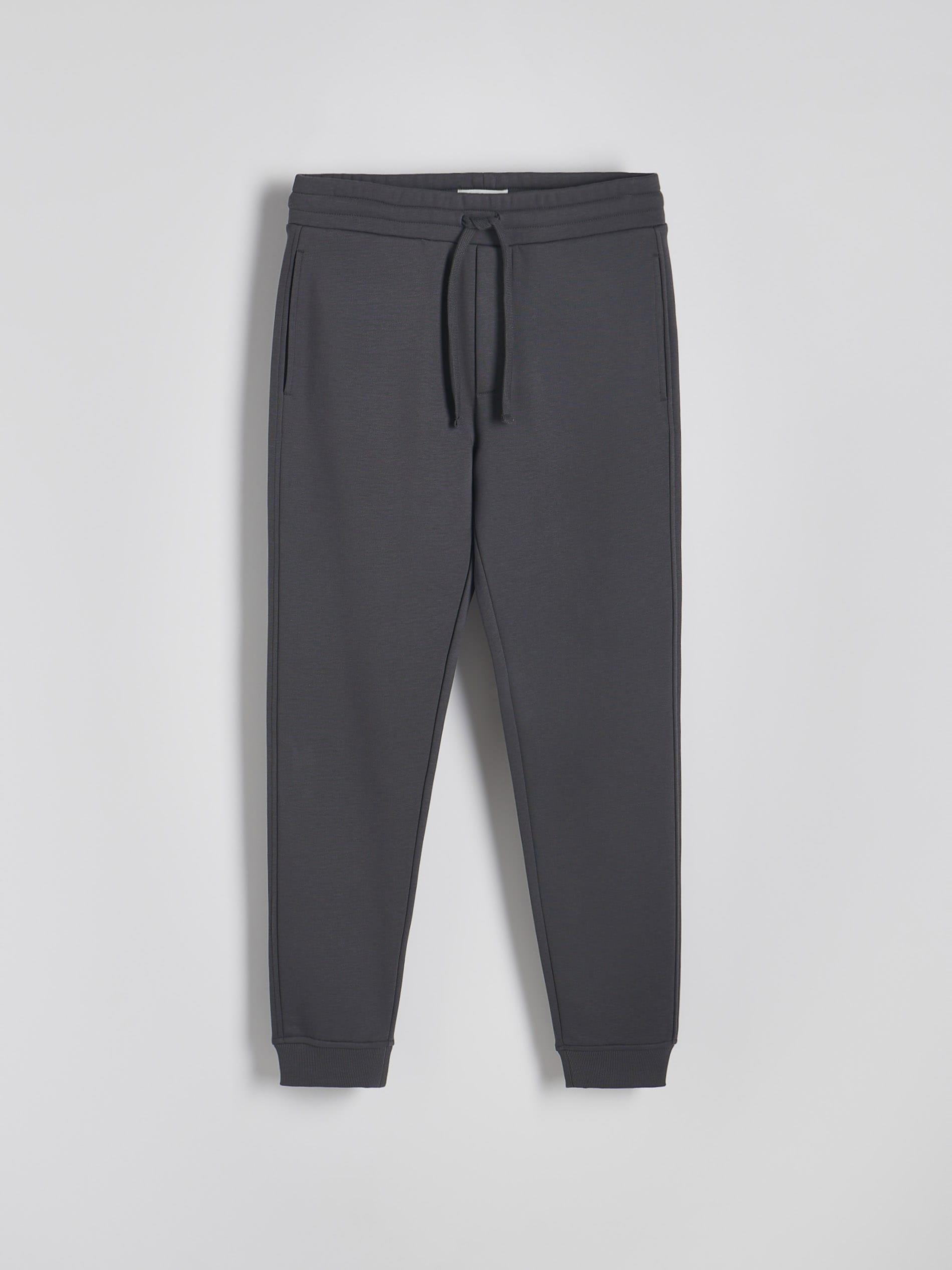 Grey Regular Fit Tracksuit Bottoms, , large image number 9