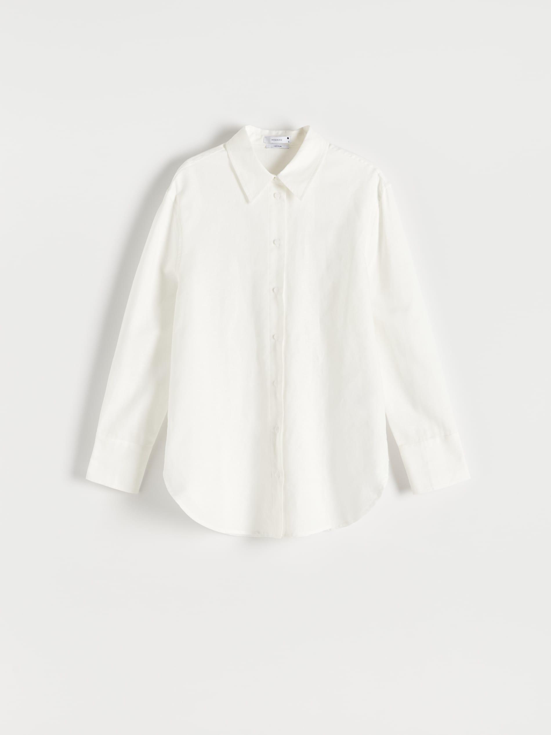 Reserved - White Linen Rich Shirt