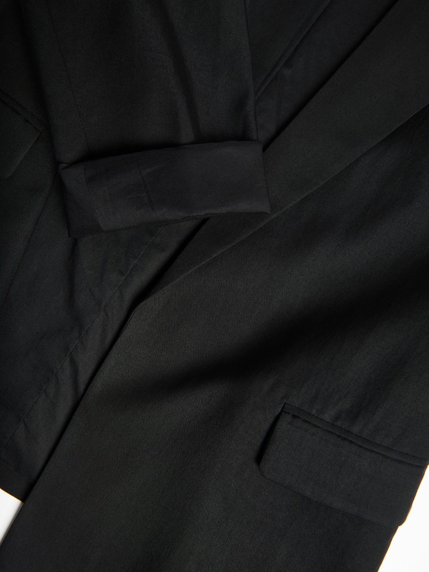 Black Lyocell Blazer, Black, large image number 1