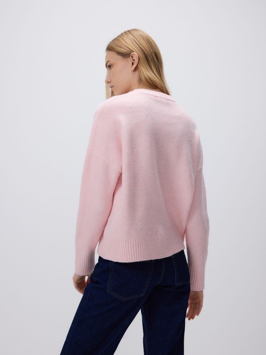 Pink Sweater, Pink, medium