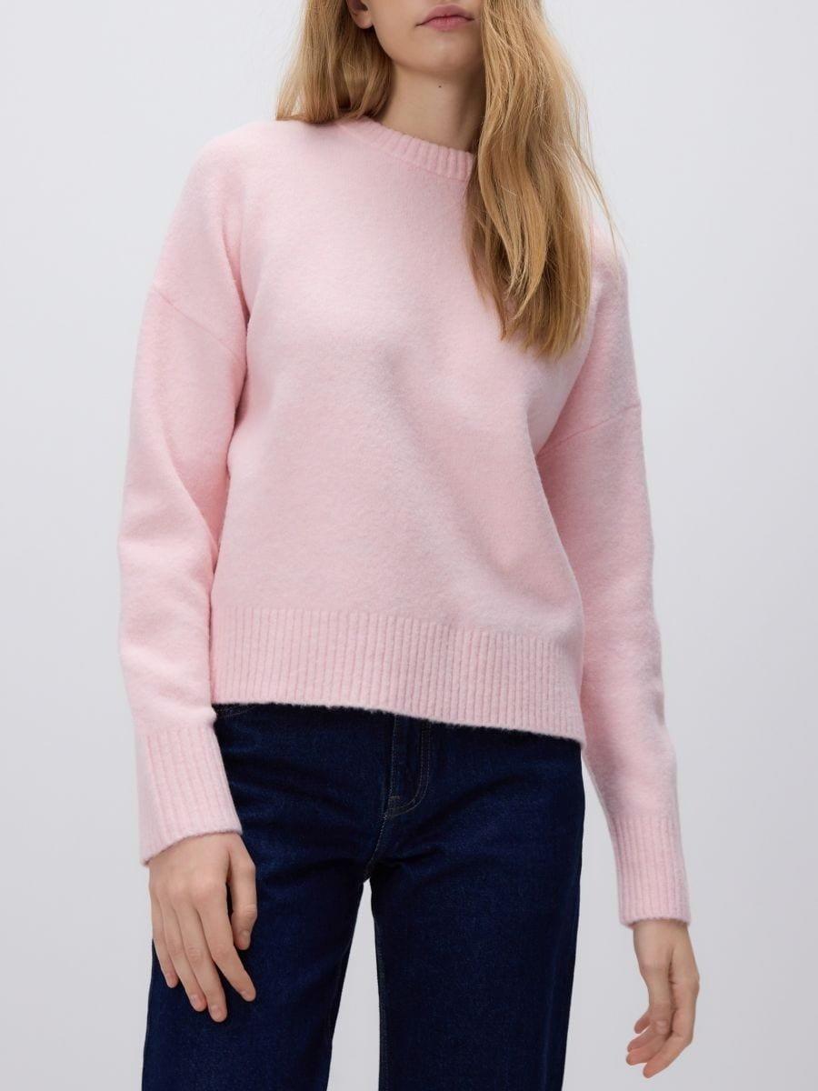 Pink Sweater, Pink, large image number 3