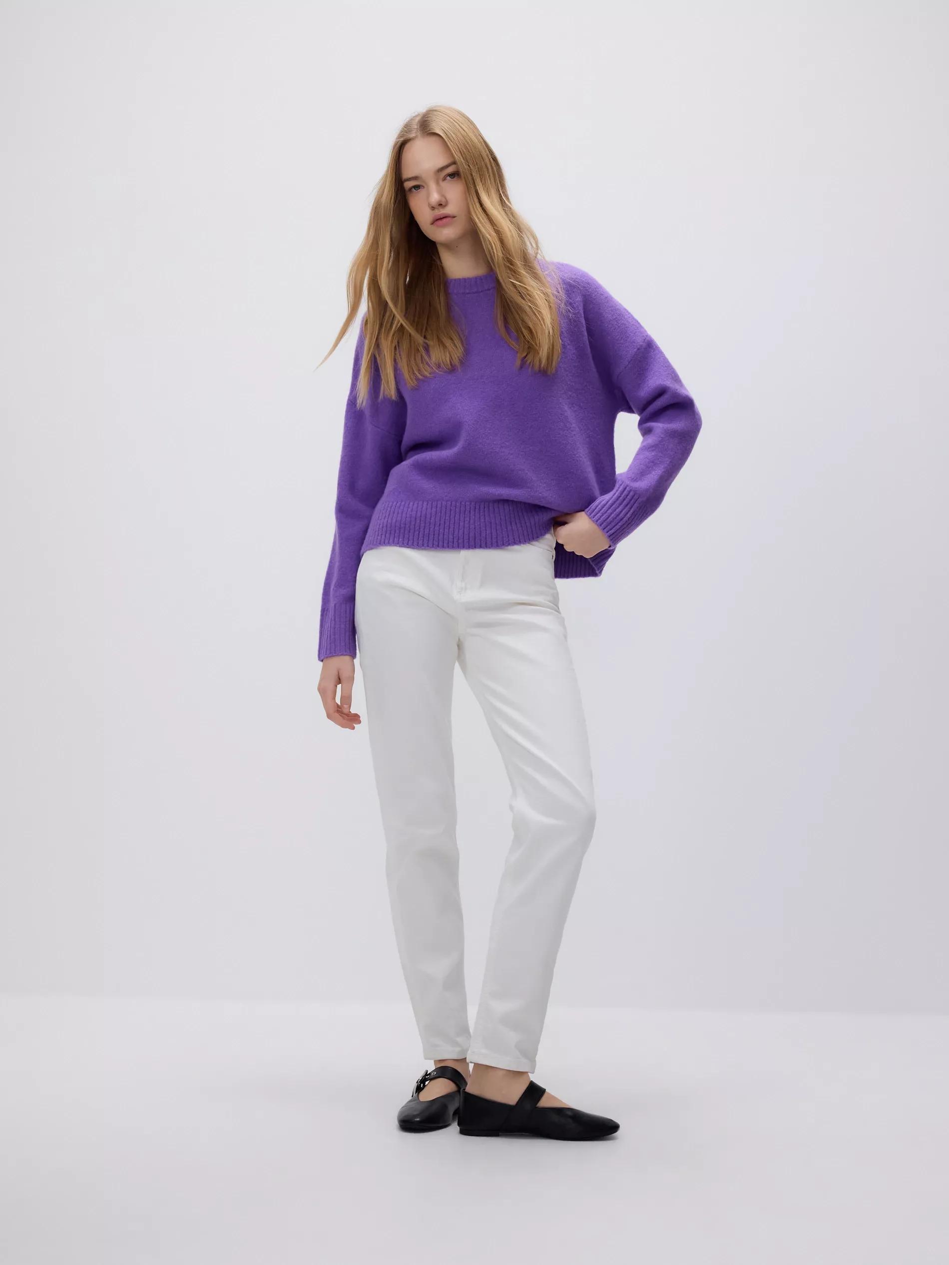Purple Sweater, Purple, large image number 2