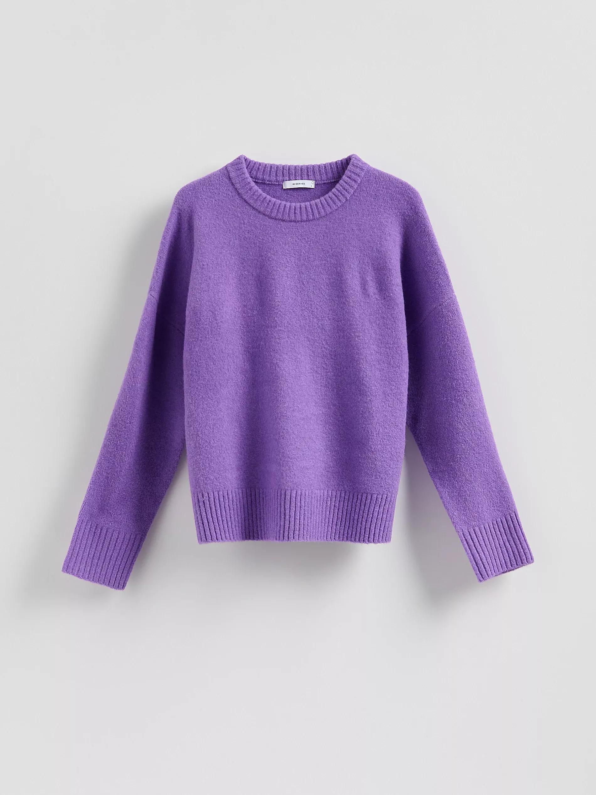 Purple Sweater, Purple, large image number 4