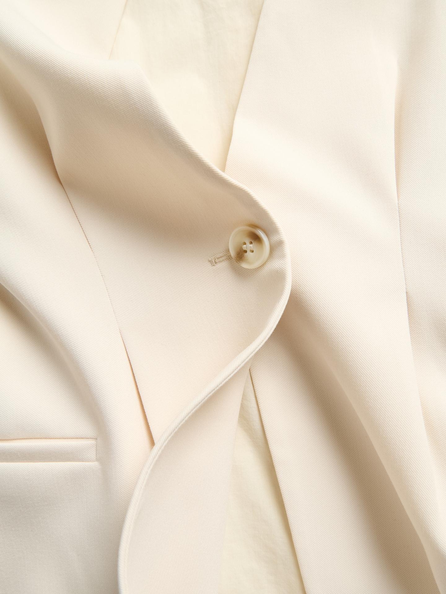 Beige Tailored Vest, Beige, large image number 4