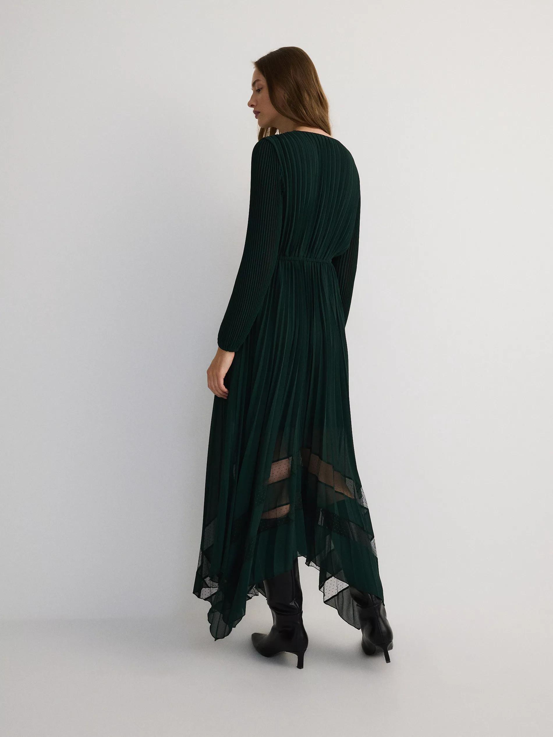 Green Pleated Blinds, , large image number 2