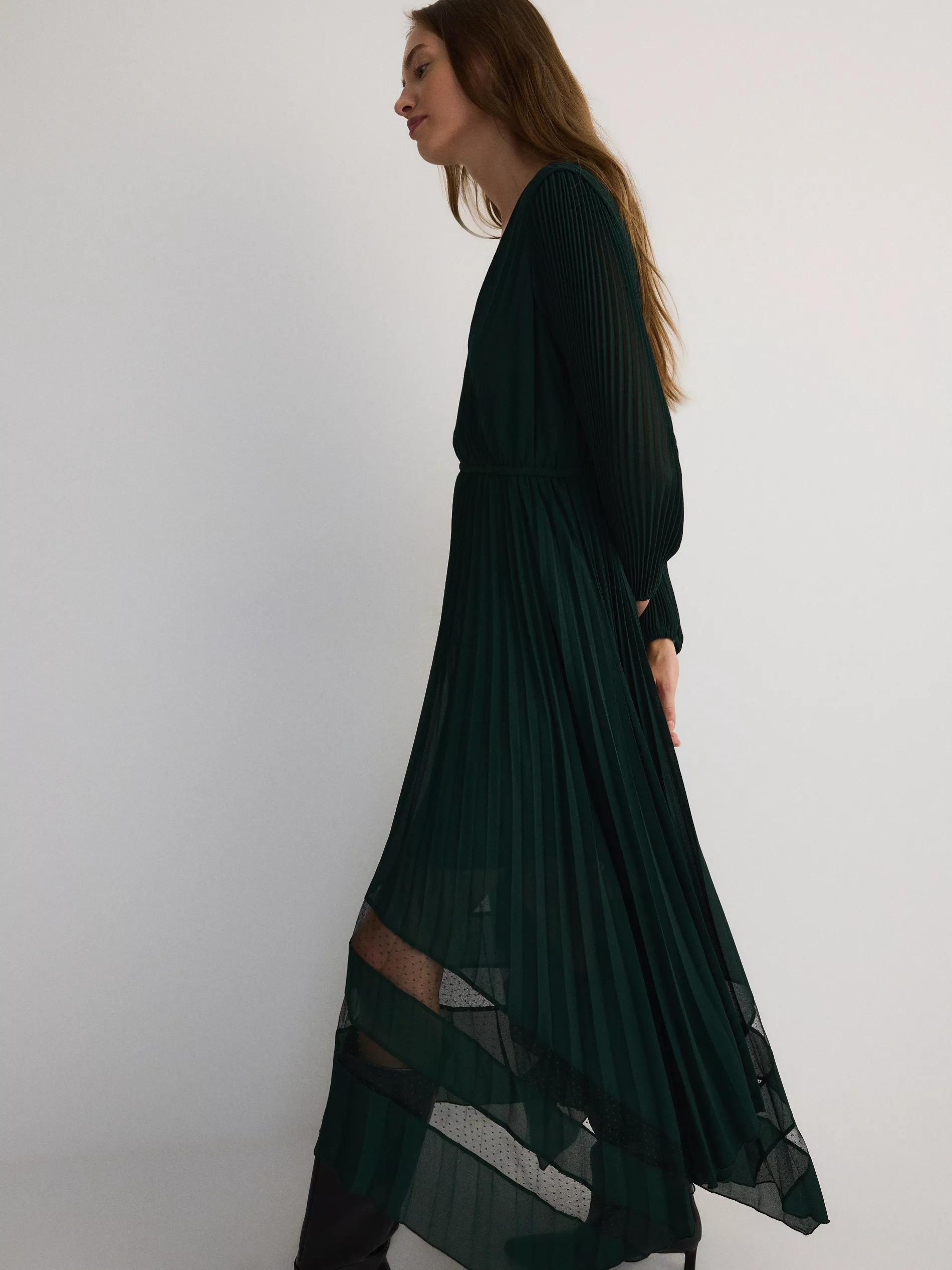 Green Pleated Blinds, , large image number 4
