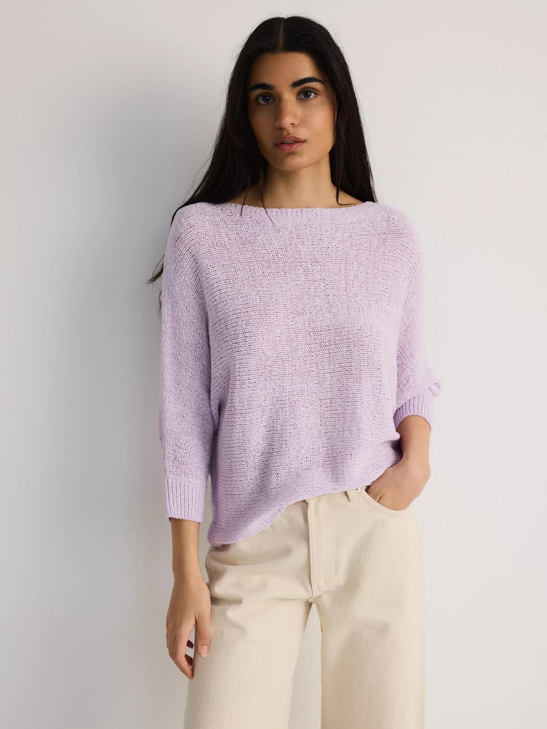 Lavender Kimono Style Sweater, , large image number 0