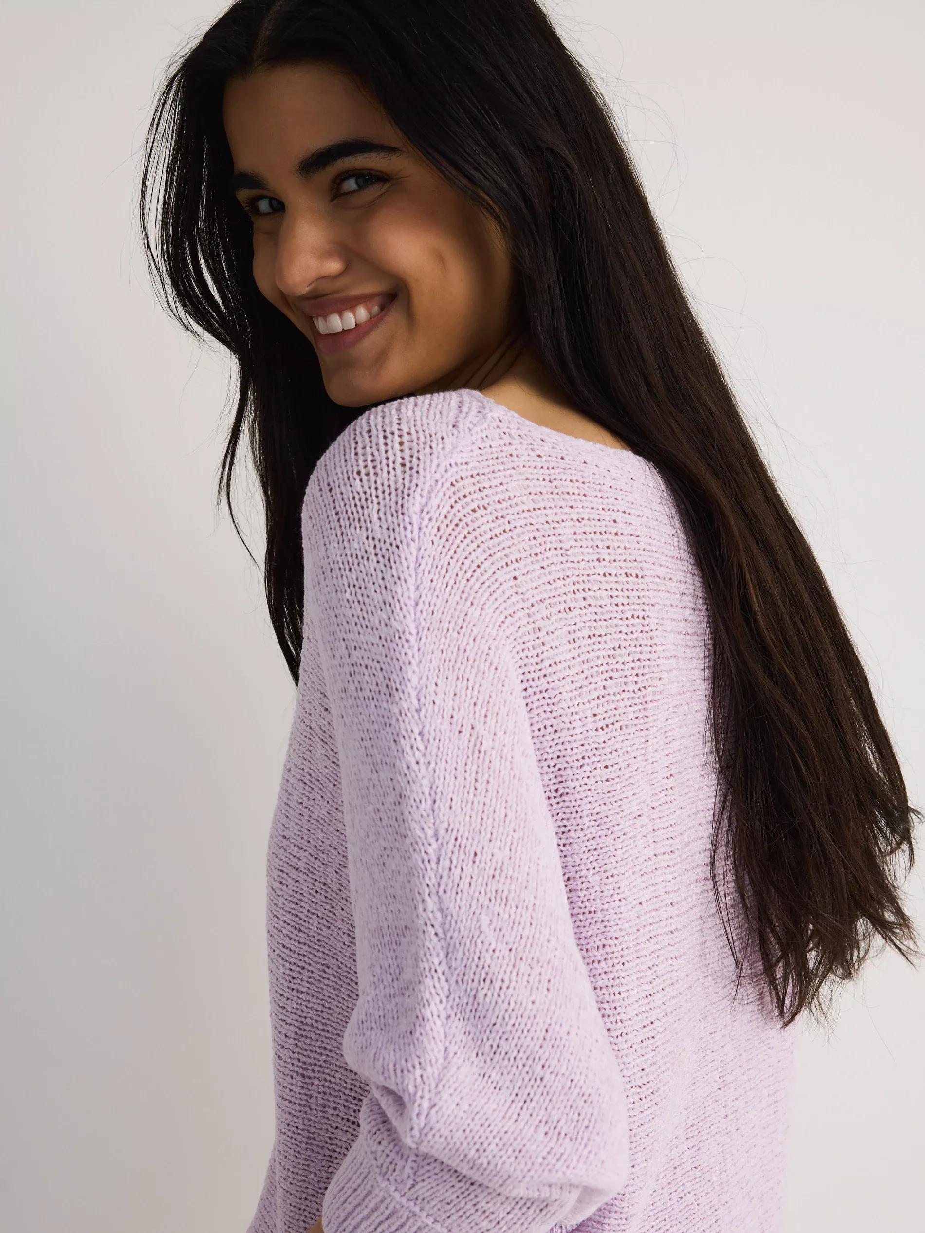 Lavender Kimono Style Sweater, , large image number 2