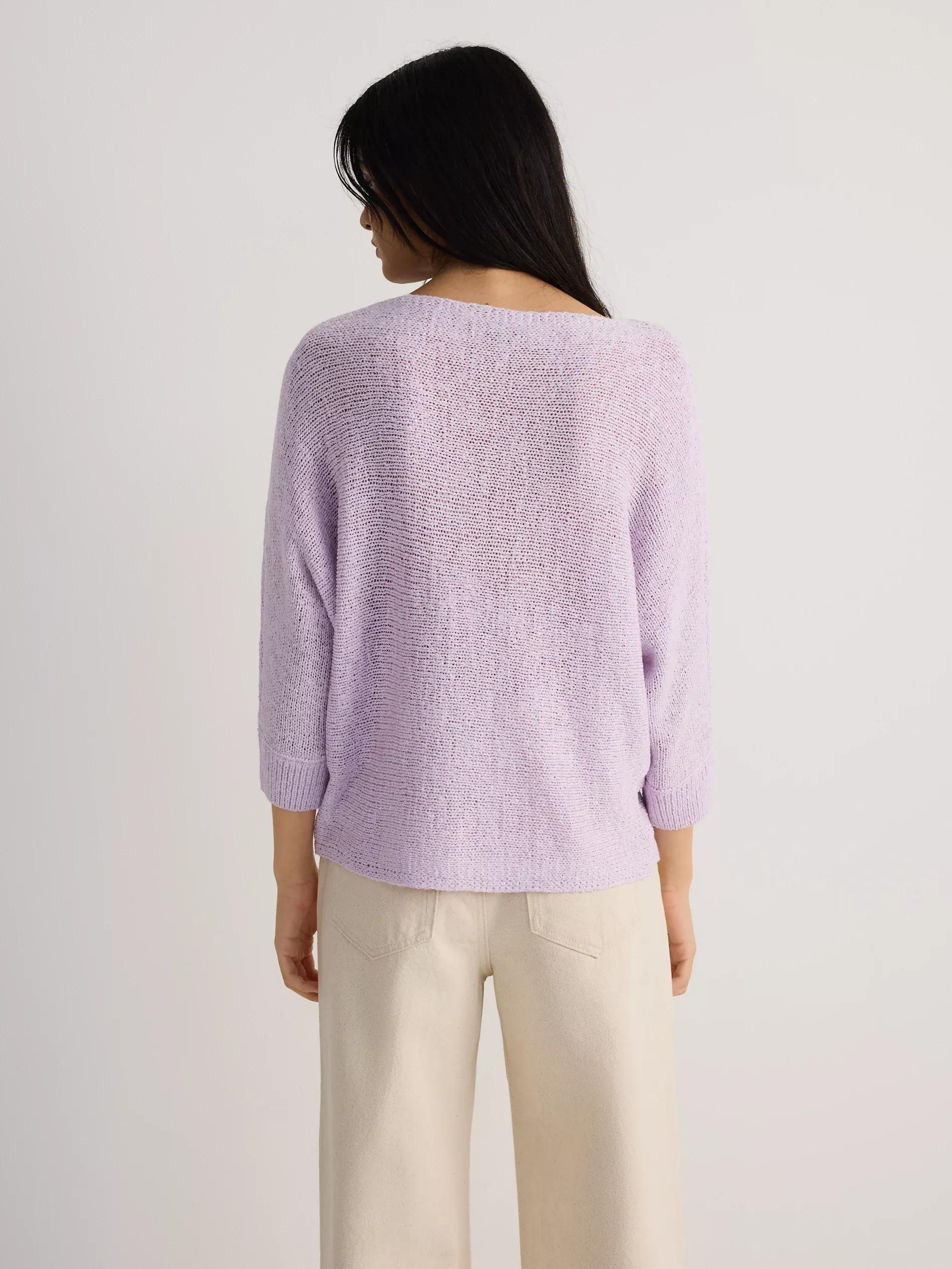 Lavender Kimono Style Sweater, , large image number 4