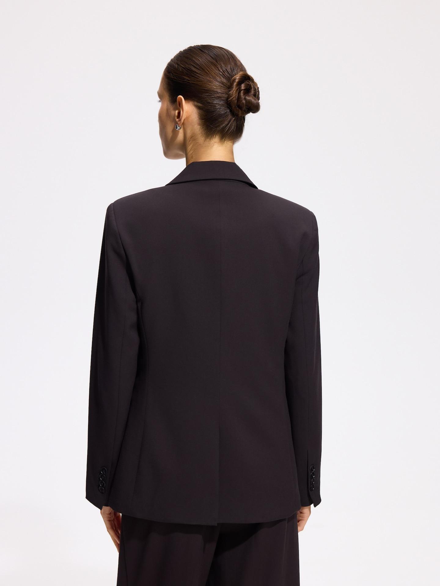 Brown Double-Breasted Jacket, Brown, large image number 2
