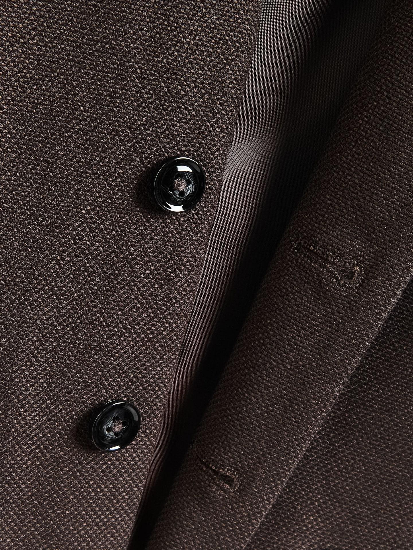 Brown Suit Vest, Brown, large image number 3