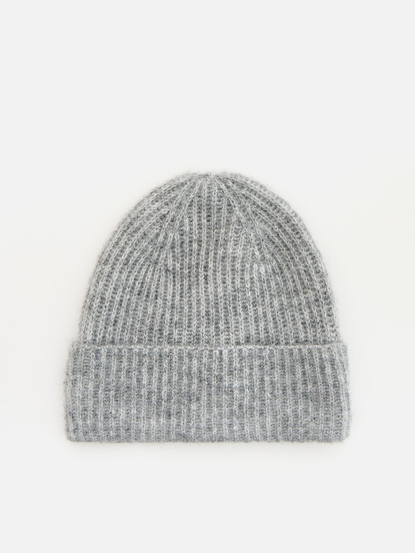 Grey Beanie, Light grey, medium