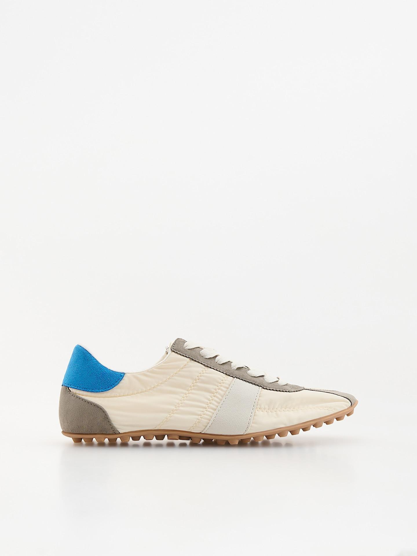Multicolour Combined Materials Sneakers, Multicolor, medium
