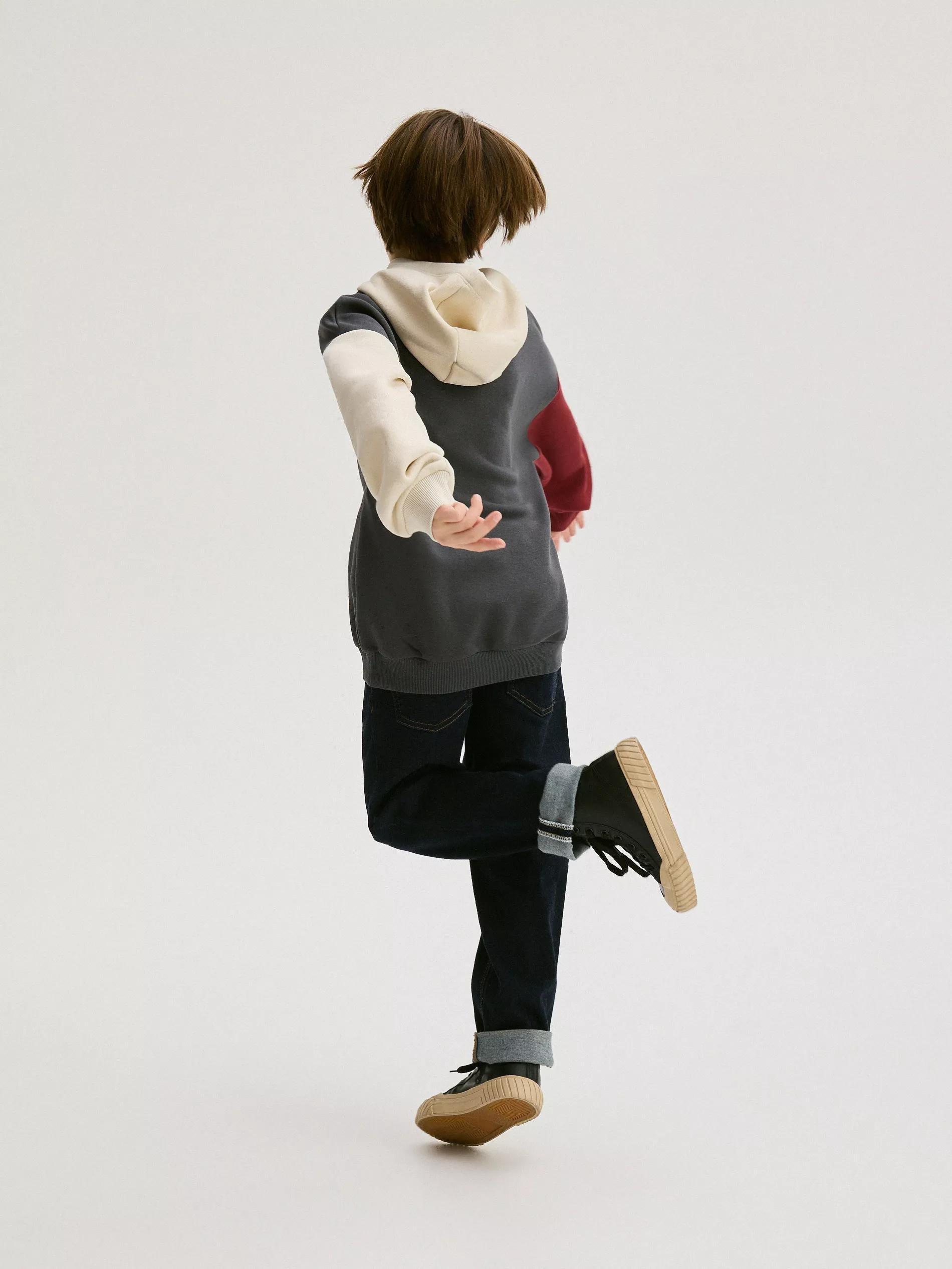 Grey Oversized Hoodie, , large image number 2