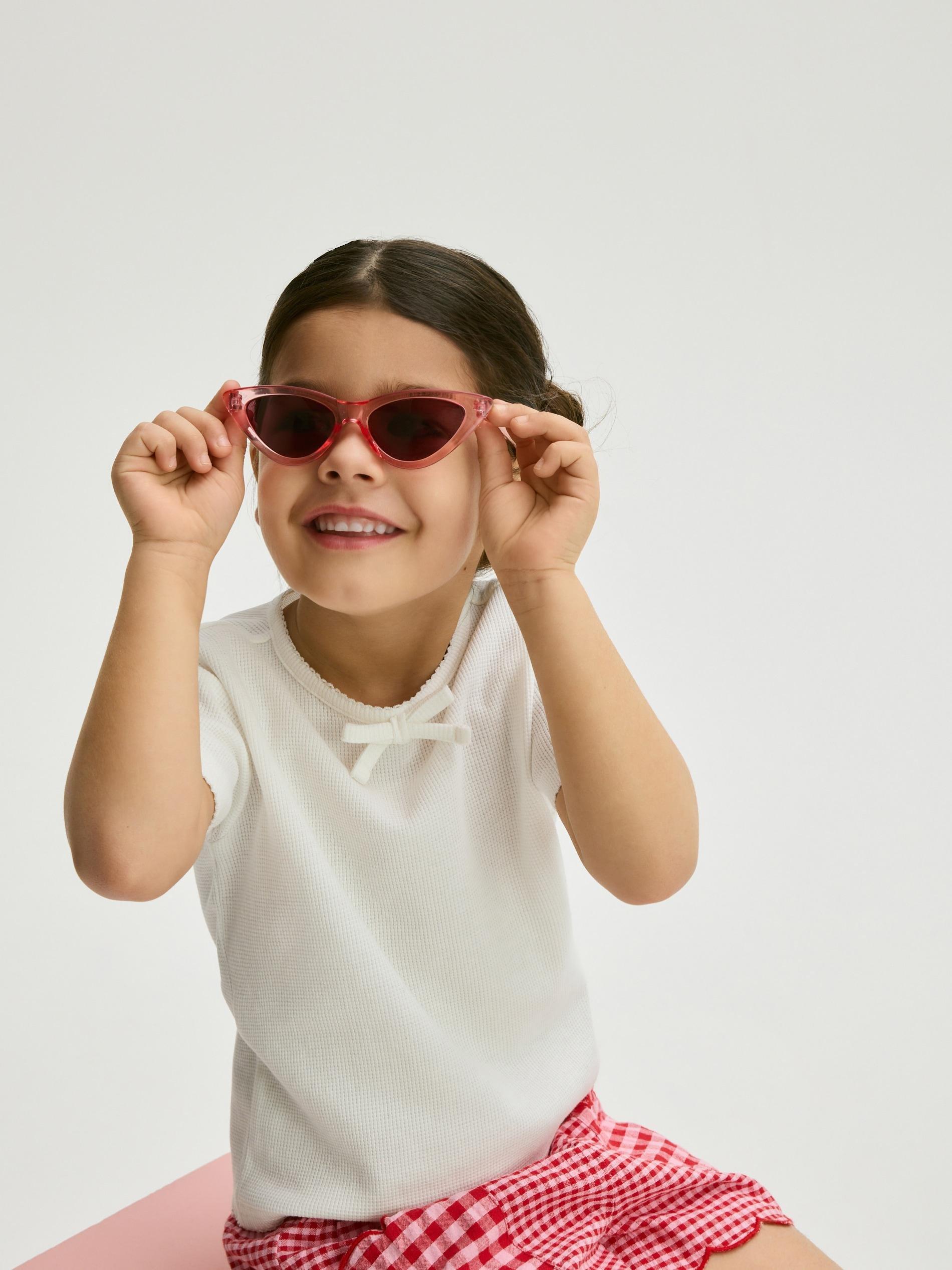 Pink Sunglasses, Kids Unisex, Pink, large image number 1