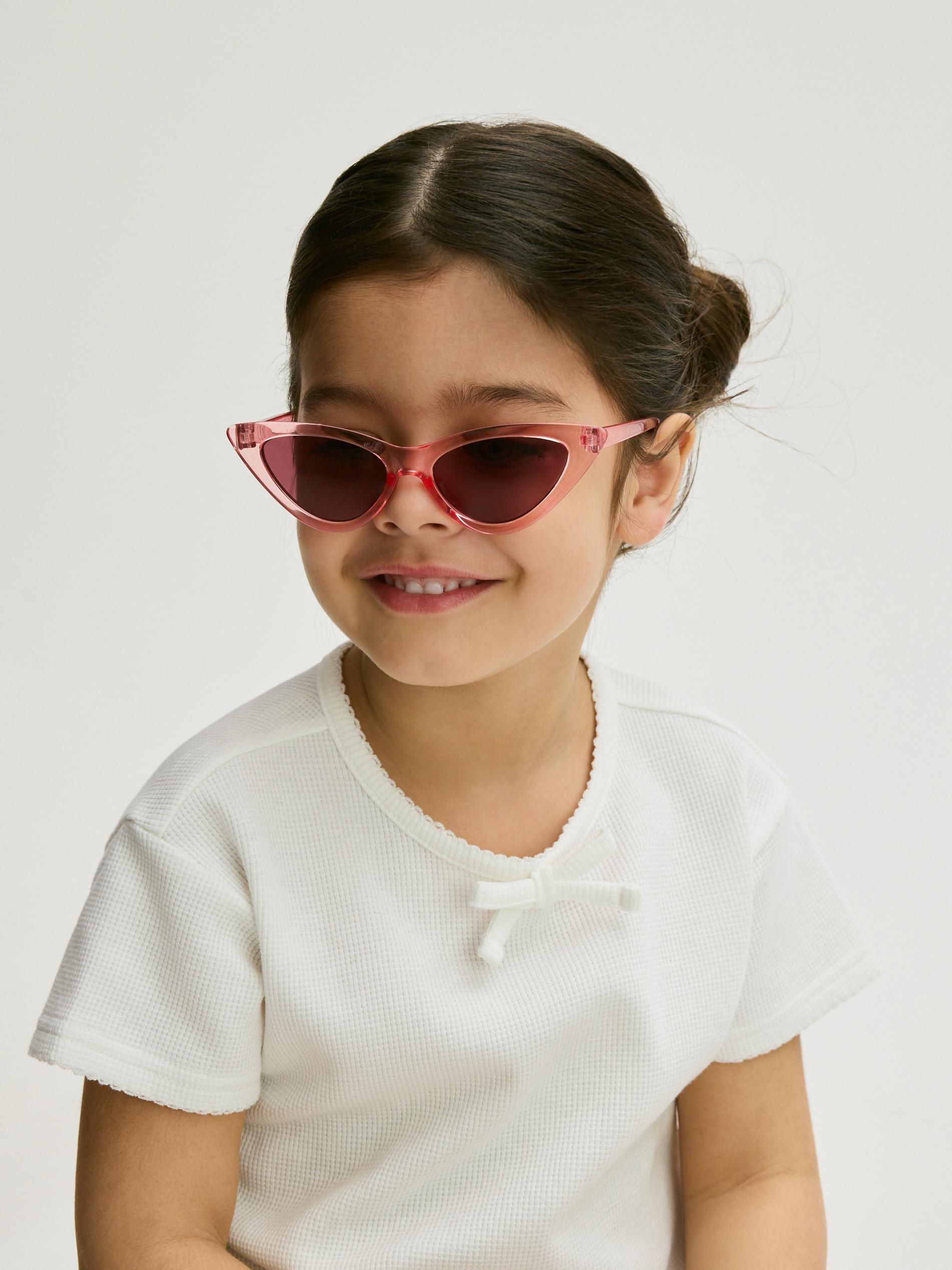 Pink Sunglasses, Kids Unisex, Pink, large image number 3
