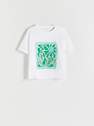 Reserved - Green Cotton T-Shirt