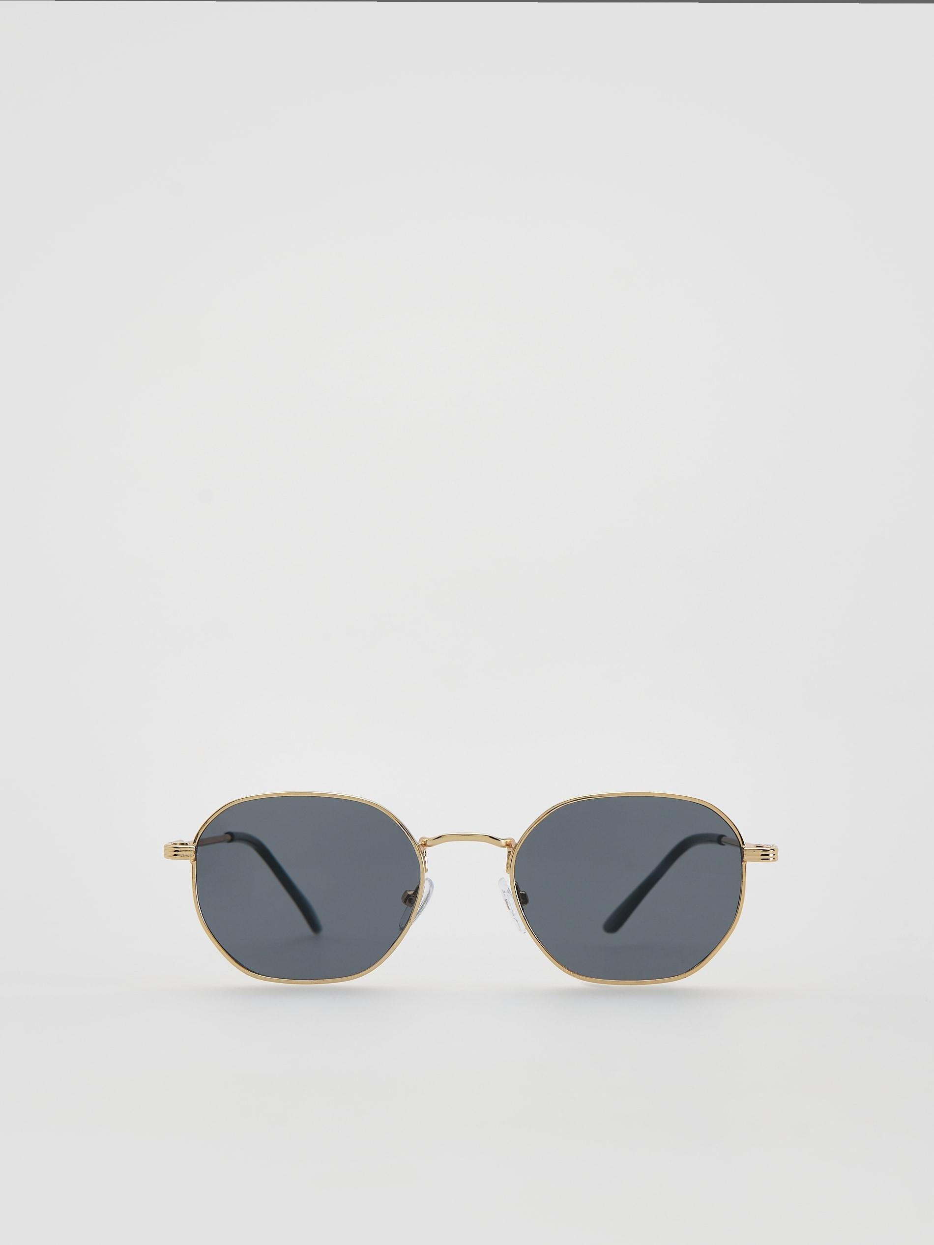 Black Sunglasses With Case, Black, large image number 0