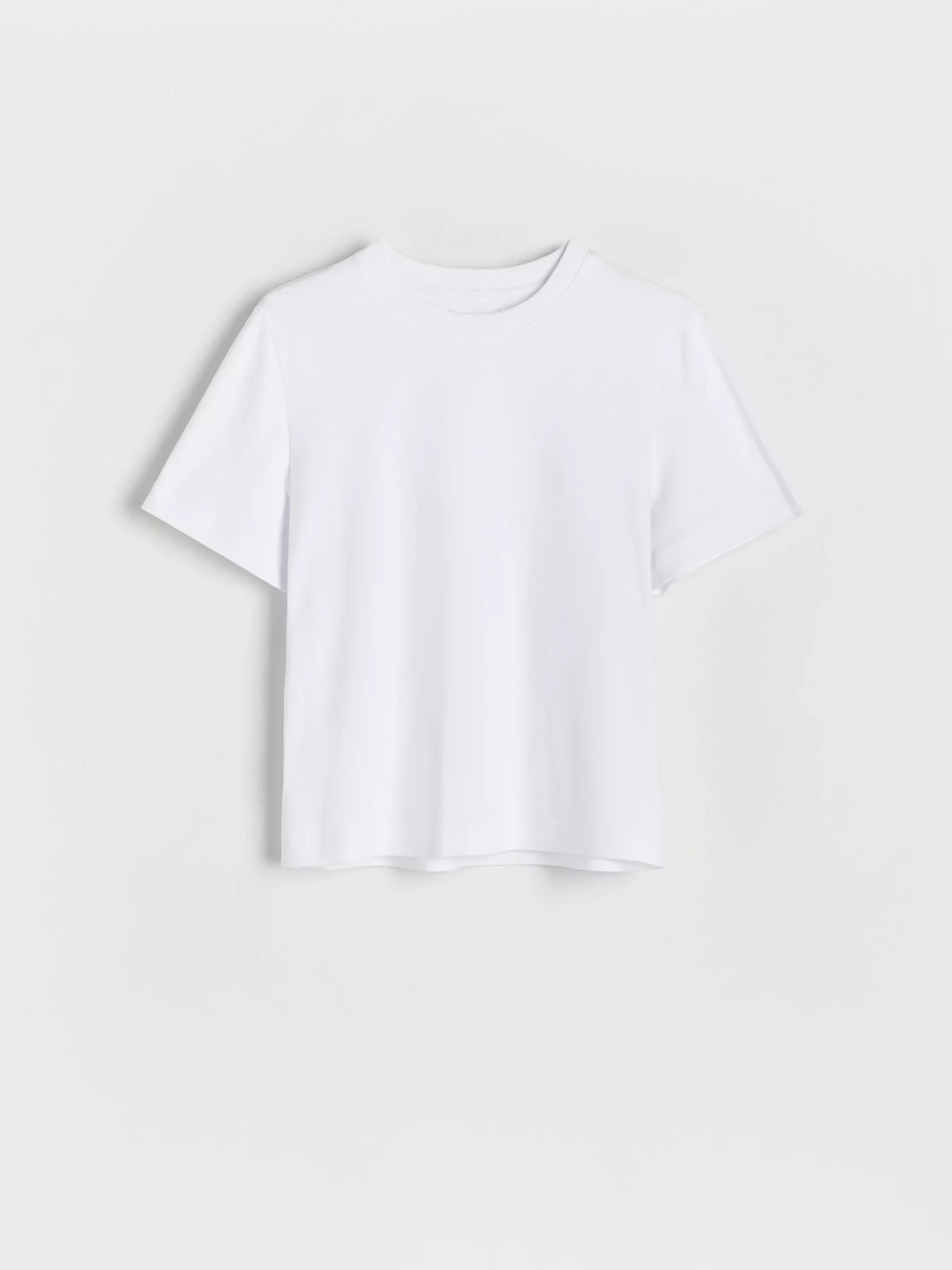 White Boxy T-Shirt, , large image number 0