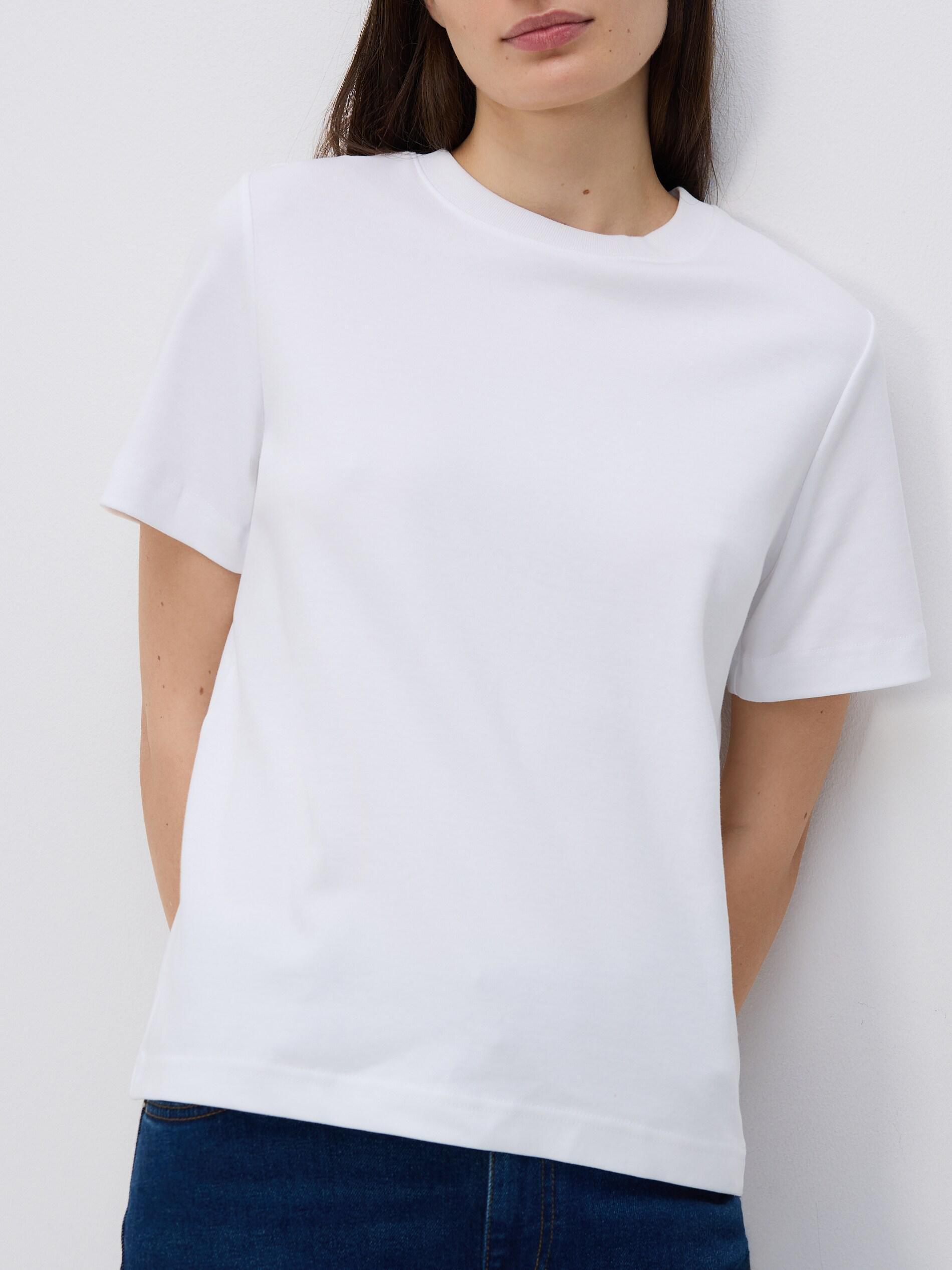 White Boxy T-Shirt, White, large image number 3