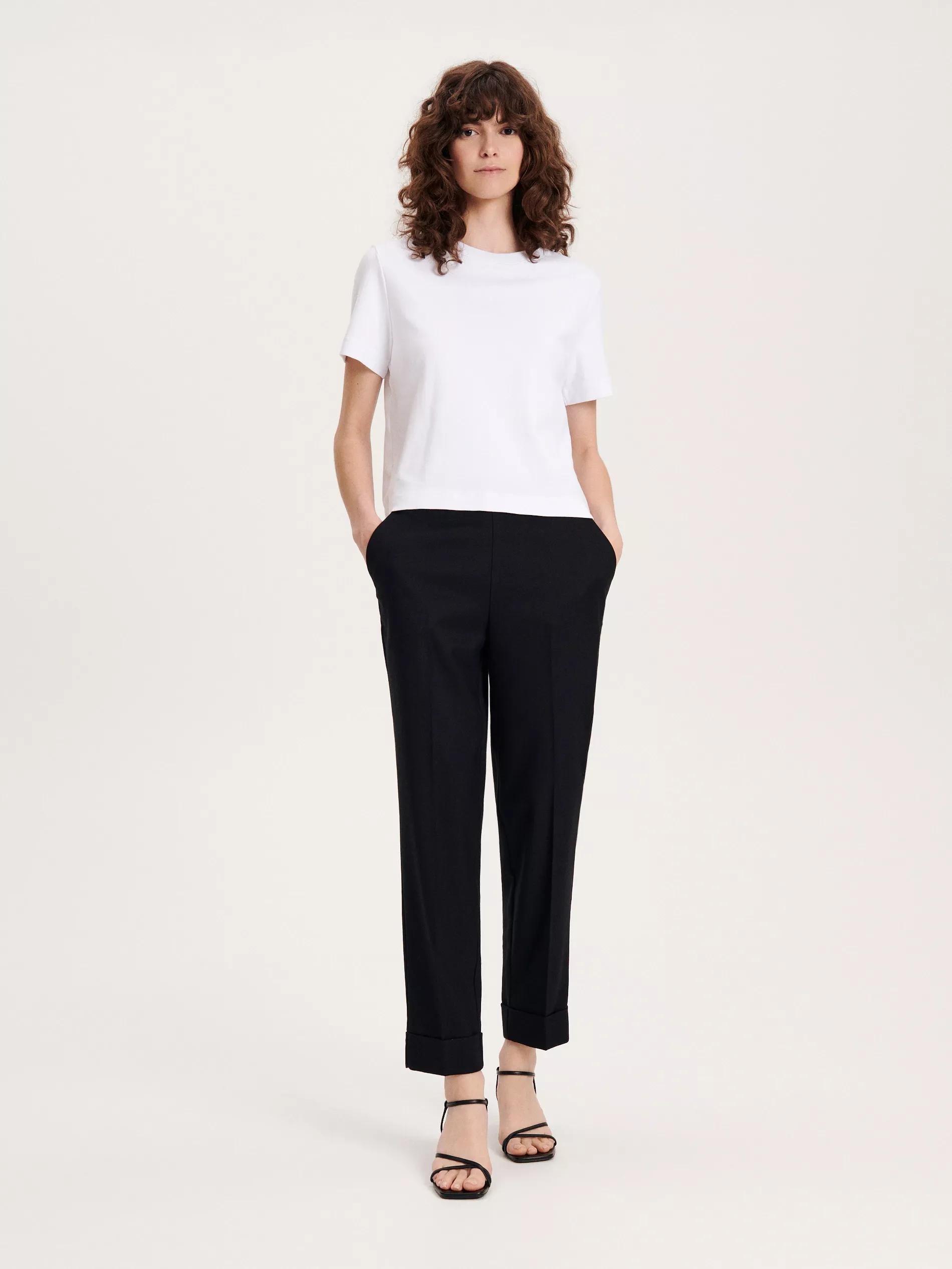 White Boxy T-Shirt, , large image number 4