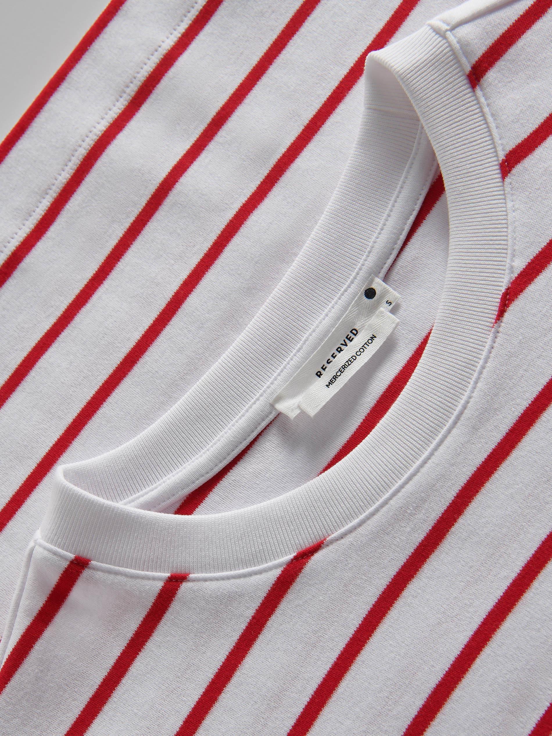 Cream T-Shirt Regular Fit Made Of Mercerized Cotton, , large image number 6