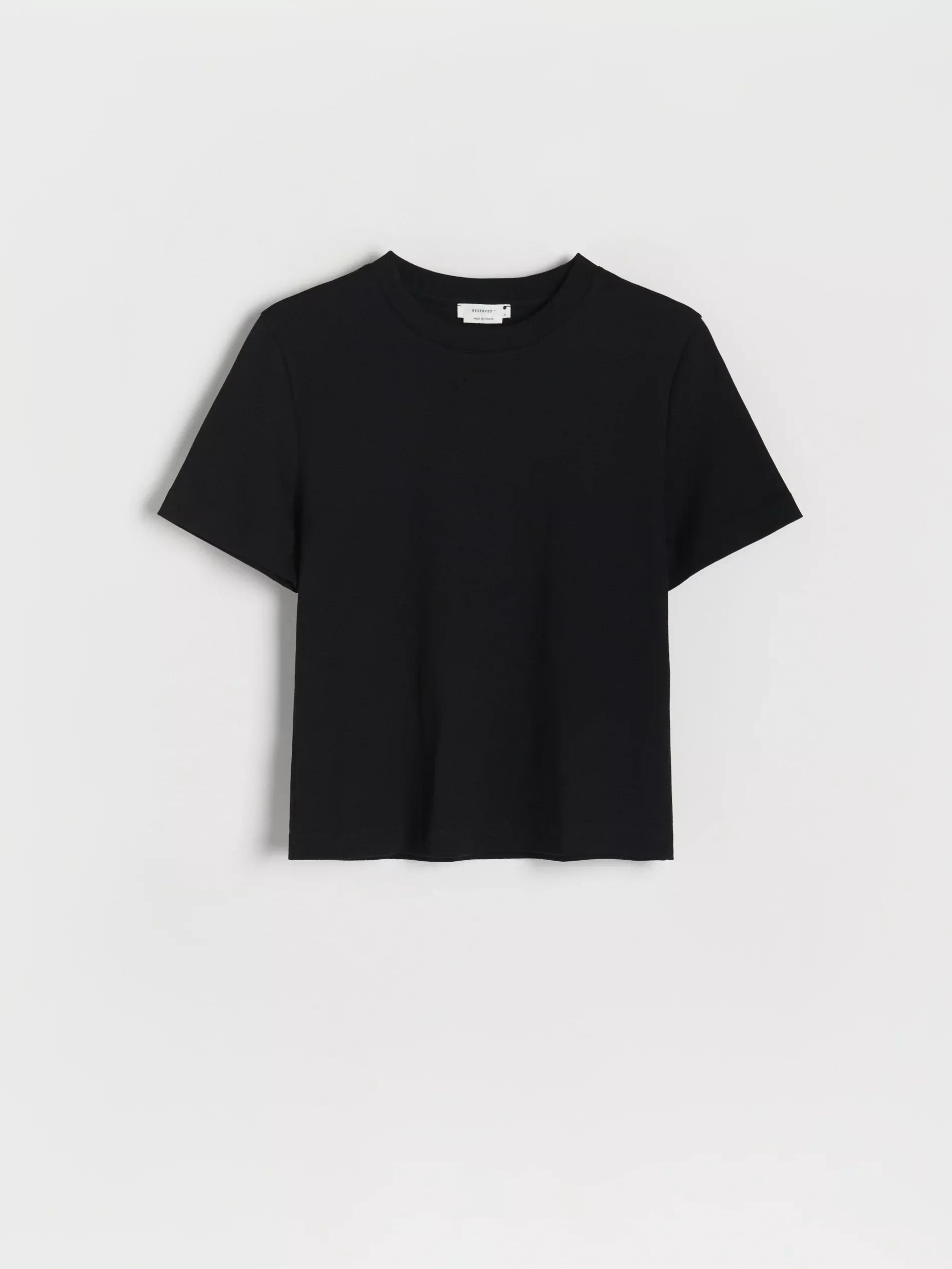 Black Boxy T-Shirt, , large image number 6