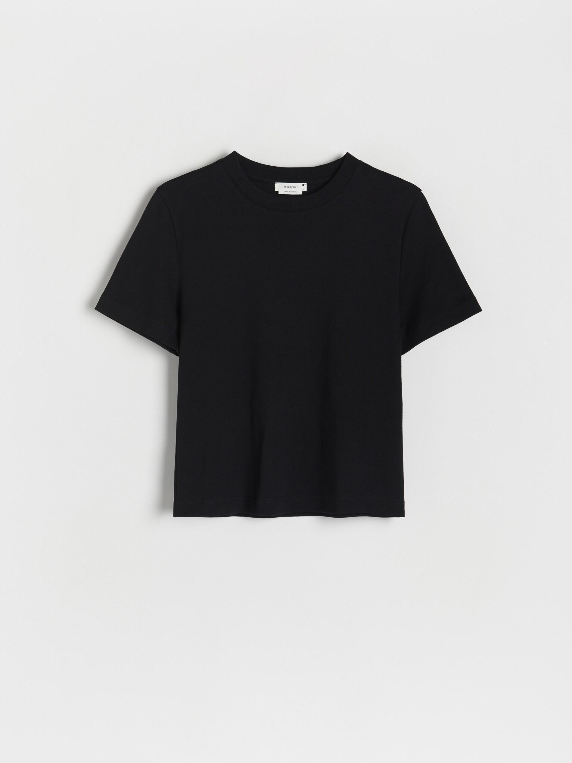 Black Boxy T-Shirt, Black, large image number 10