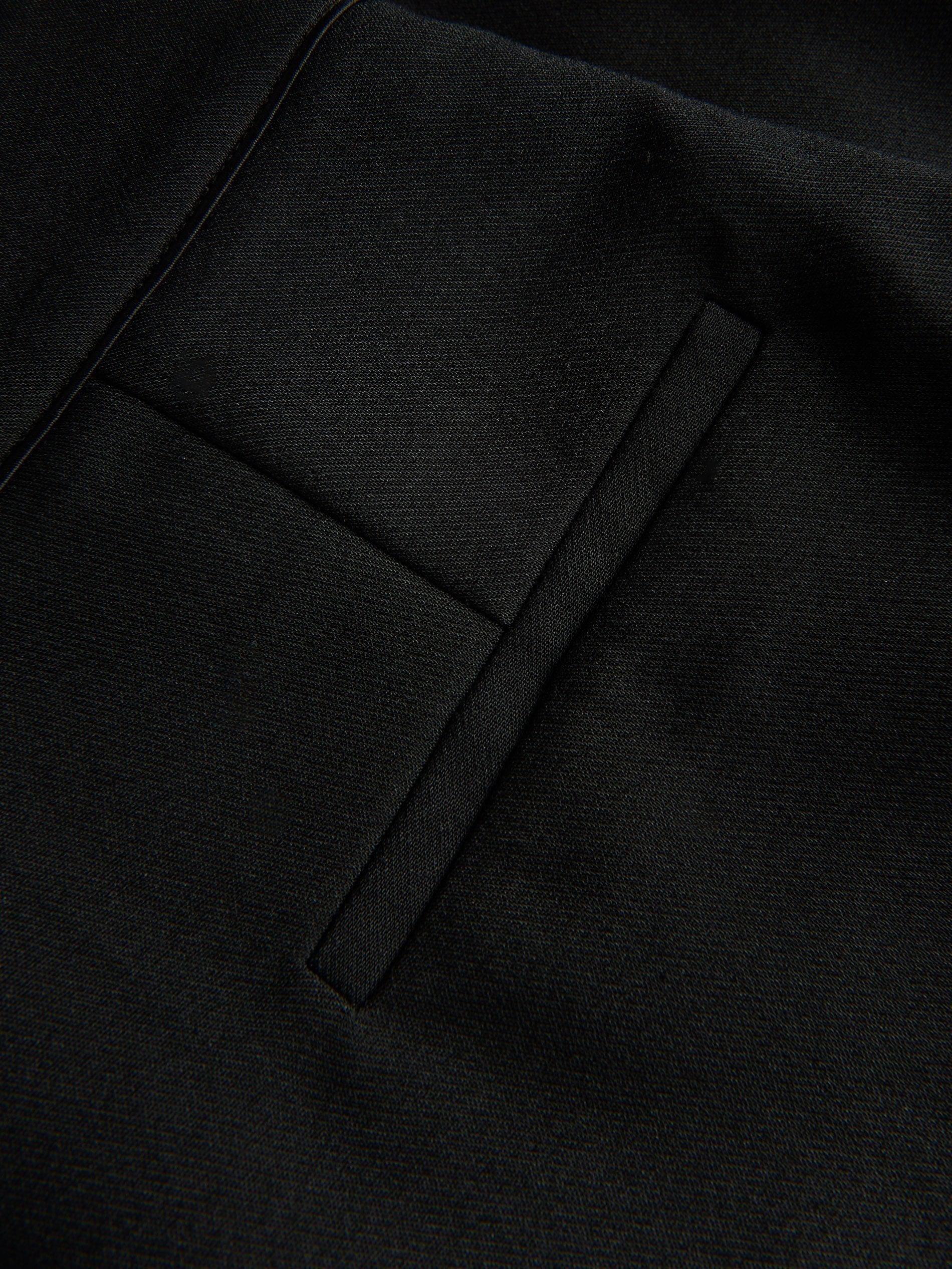 Black Slim Striped Chinos, , large image number 5