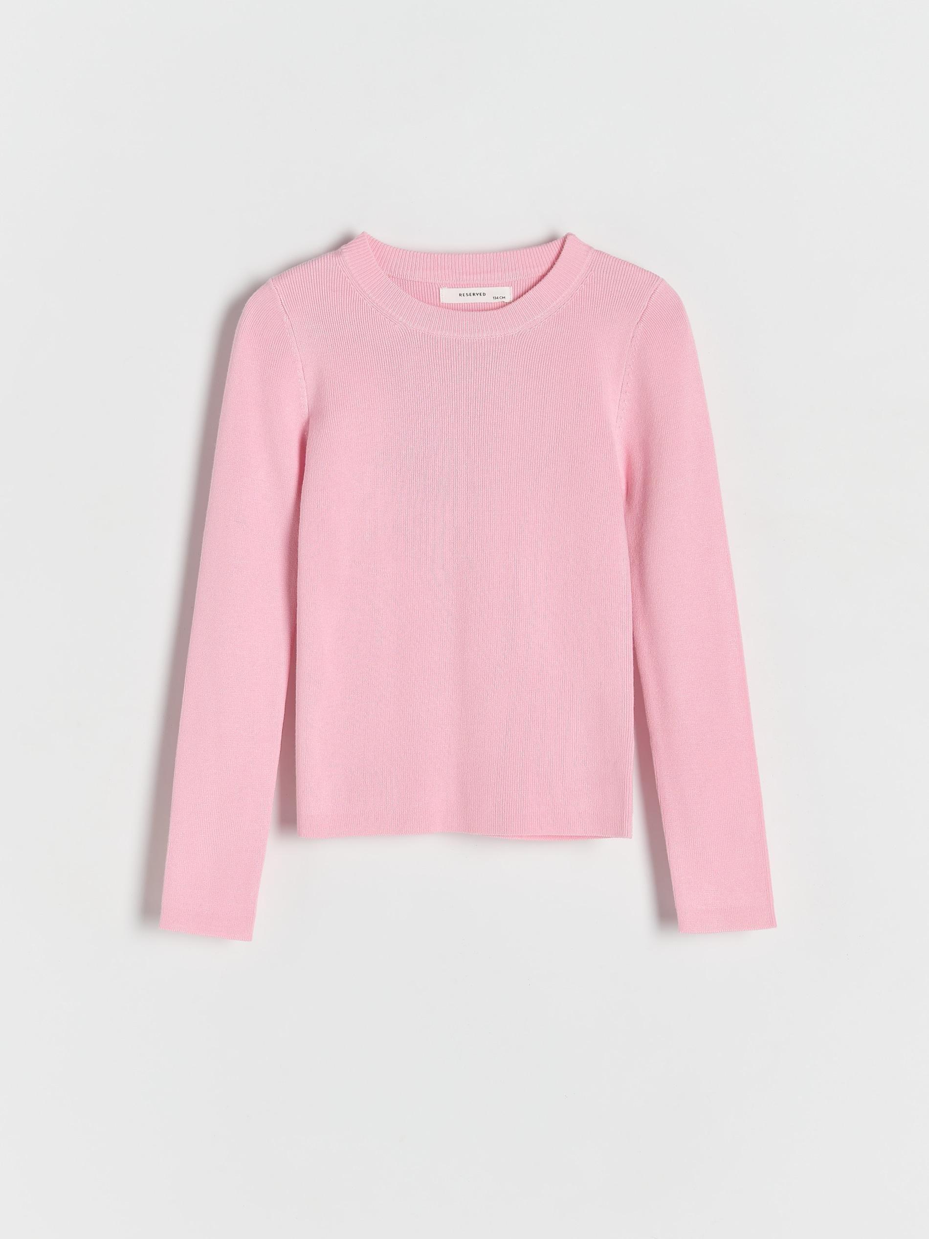 Pink Sweater Regular Regular, Kids Girls, , large image number 0