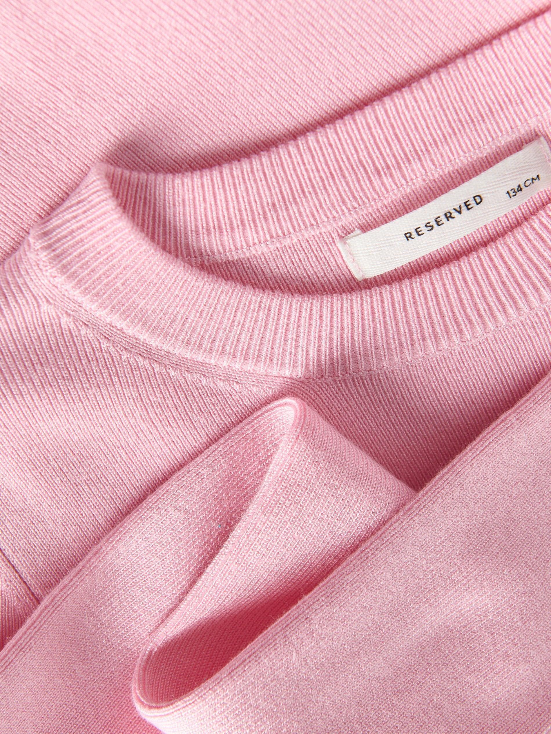 Pink Sweater Regular Regular, Kids Girls, , large image number 1