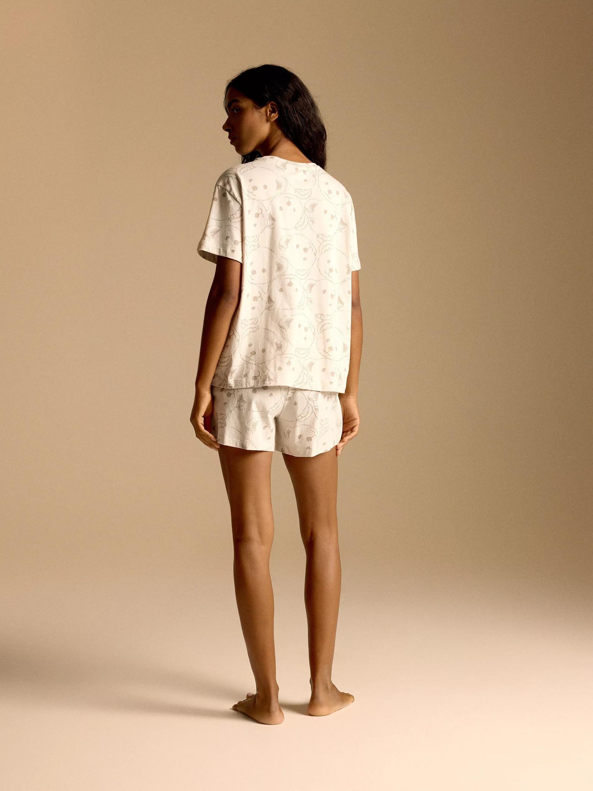 NUDE LADIES` PYJAMA, Ivory, large image number 3