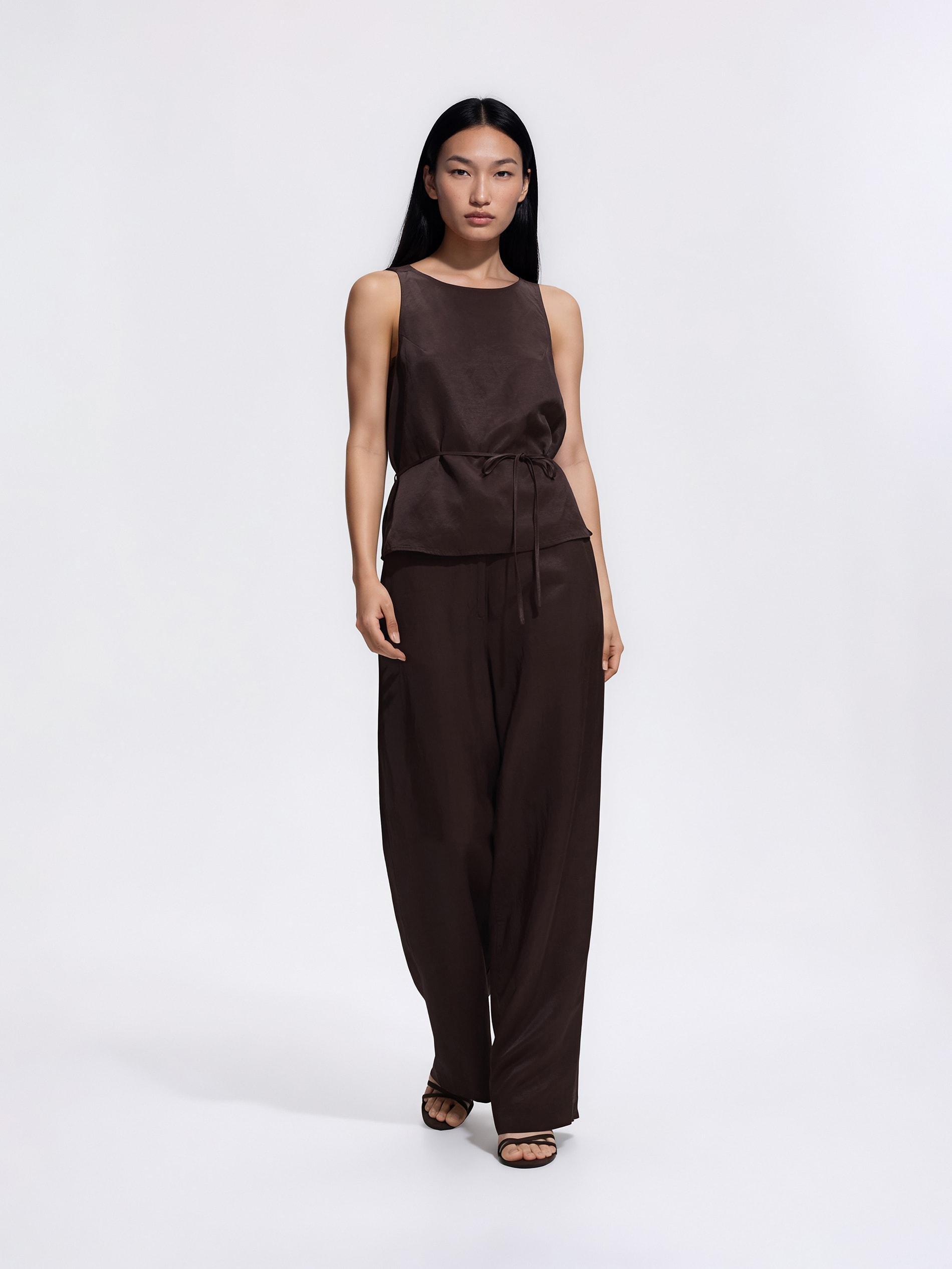 BROWN , Women, Brown, medium