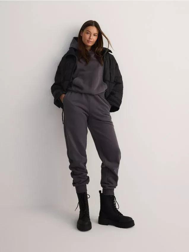 Grey Relaxed Sweatpants, , medium