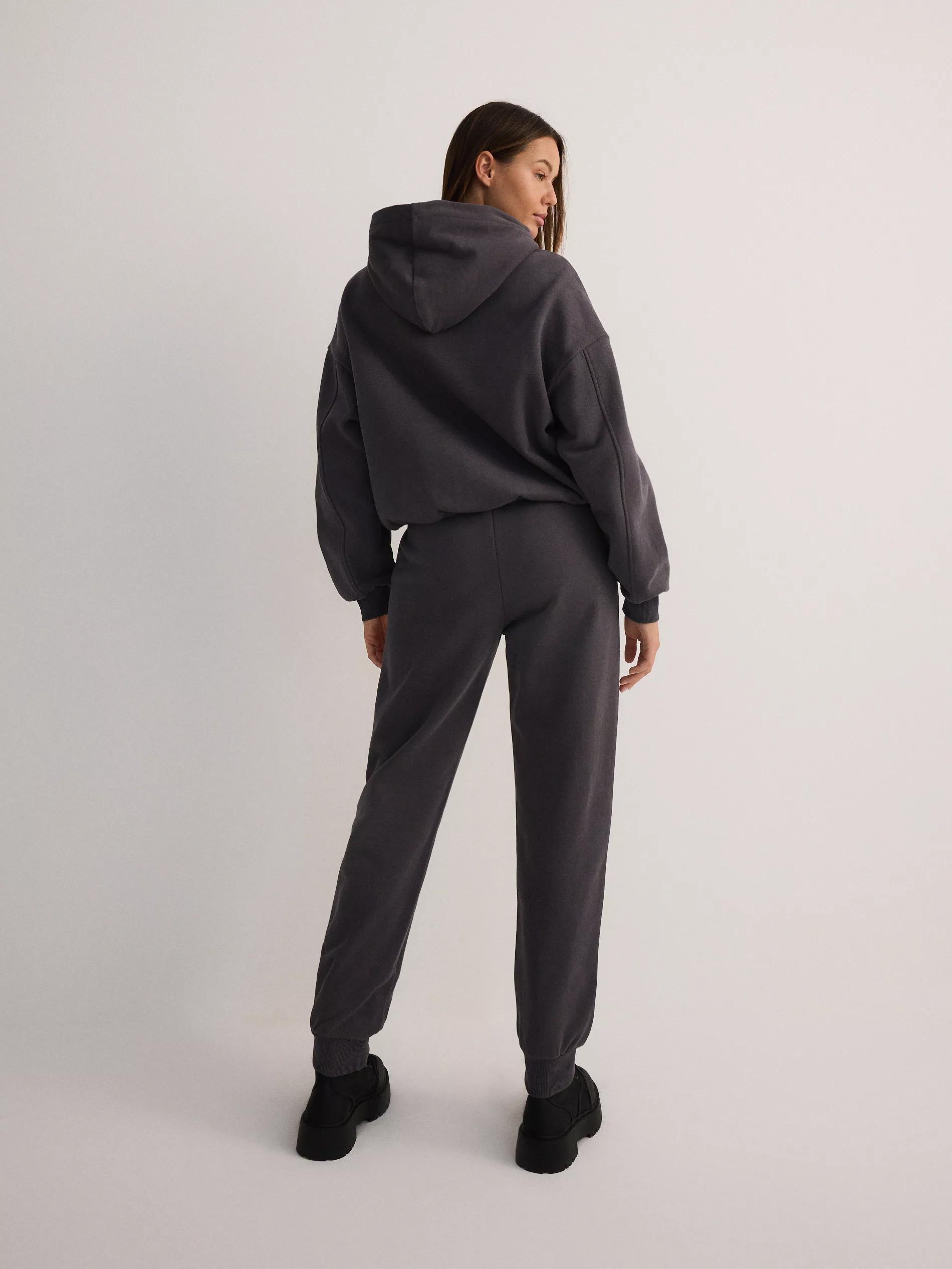 Grey Relaxed Sweatpants, , large image number 3