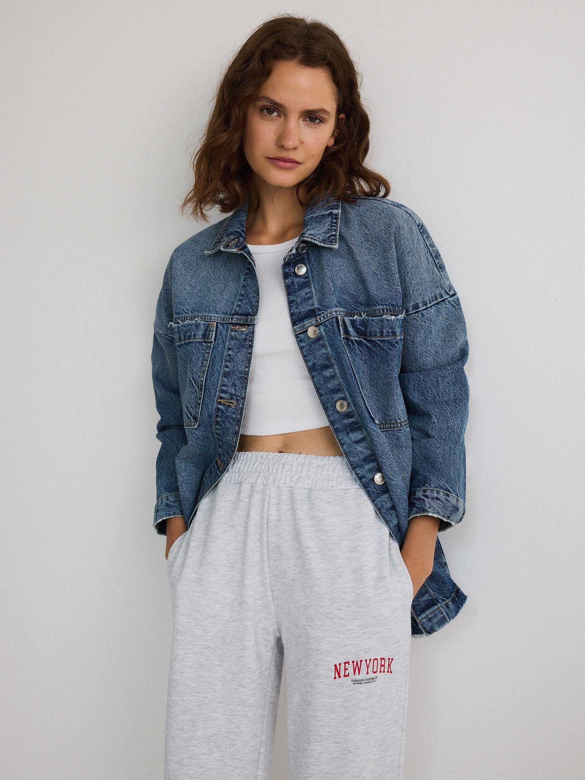 Grey Printed Sweatpants, , large image number 5