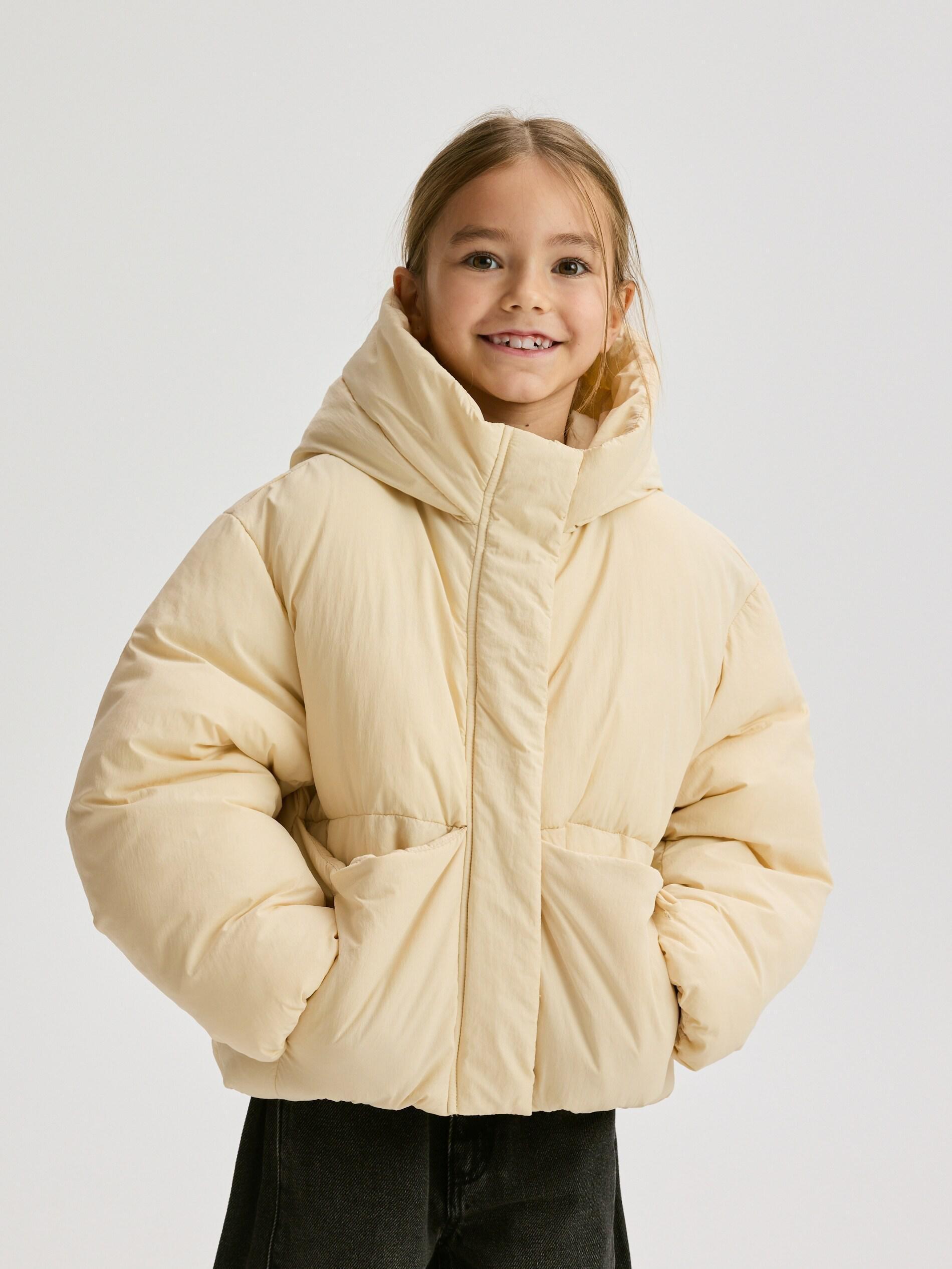 NUDE Quilted jacket with hood, Ivory, large image number 1