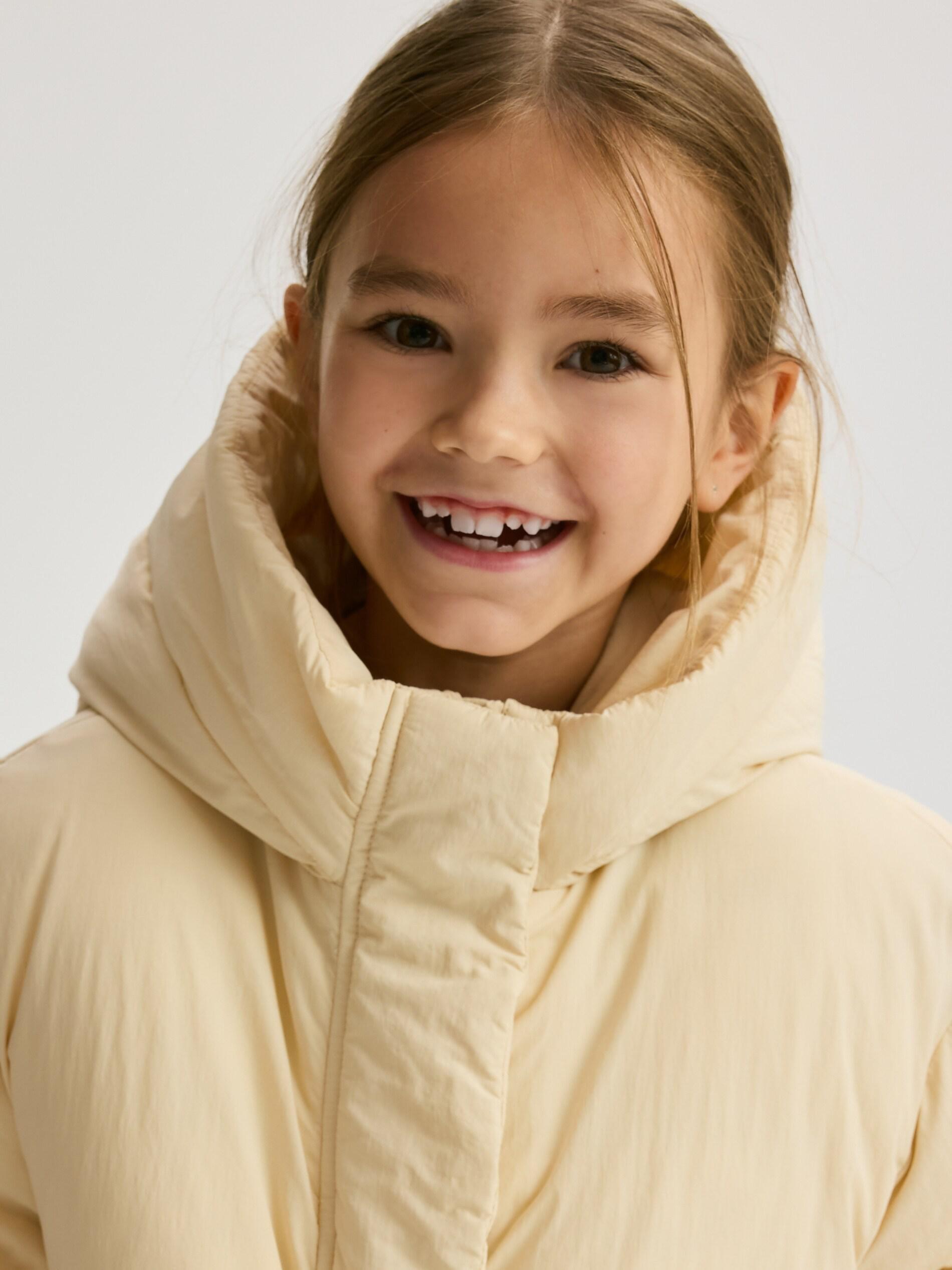 NUDE Quilted jacket with hood, Ivory, large image number 5