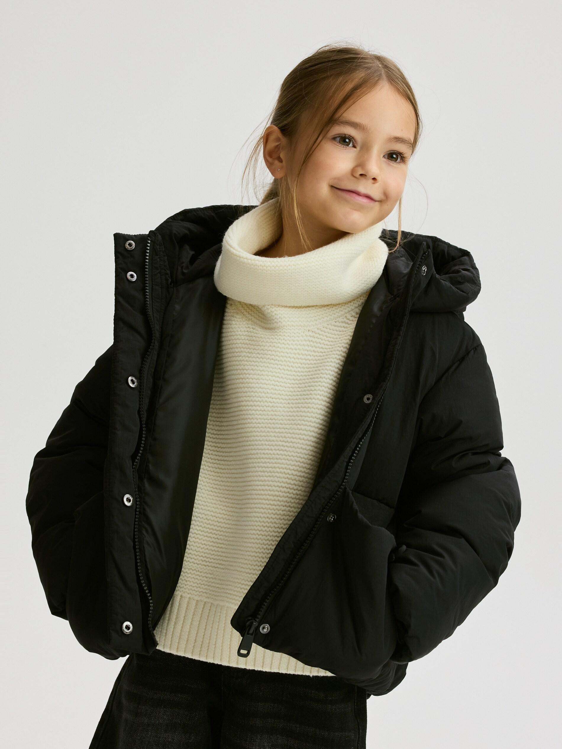 BLACK Quilted jacket with hood, Black, large image number 1