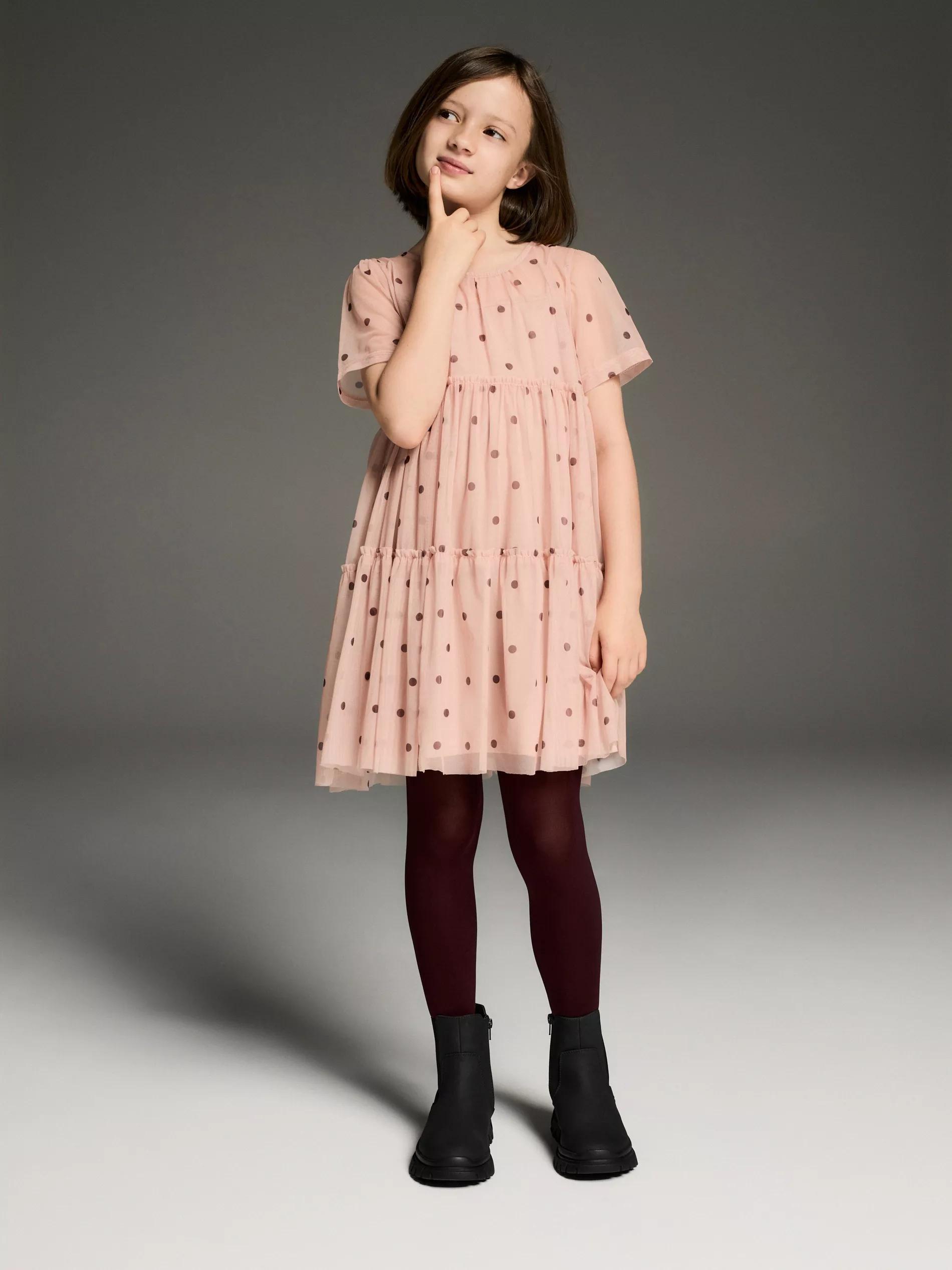 Beige Tulle Dress, , large image number 2