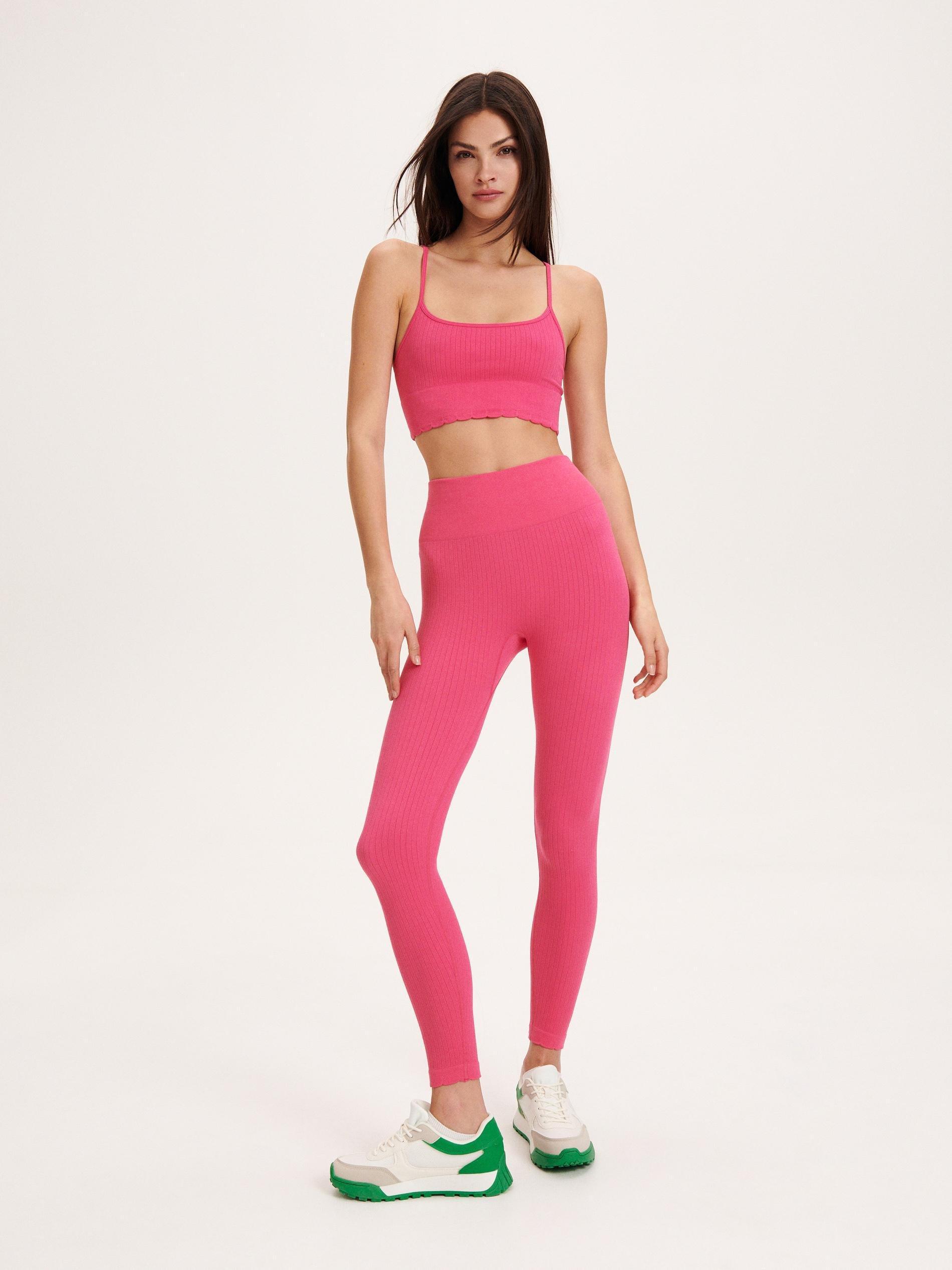 Pink Jersey Crop Top, , large image number 2