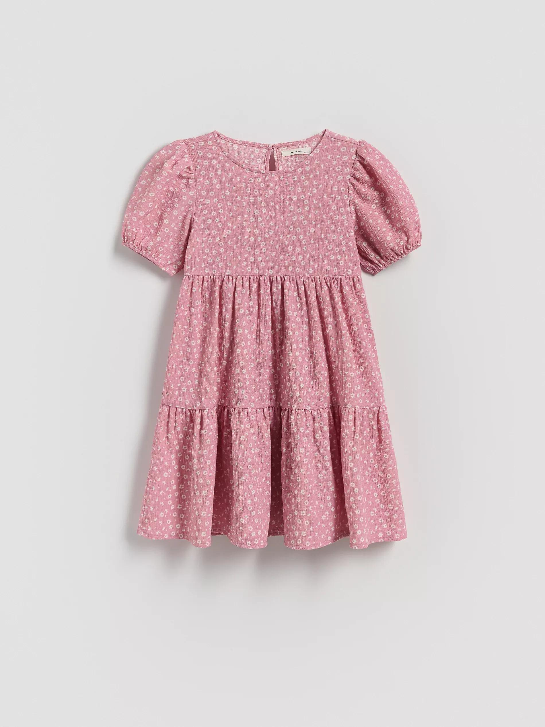 Purple Patterned Dress, , large image number 0
